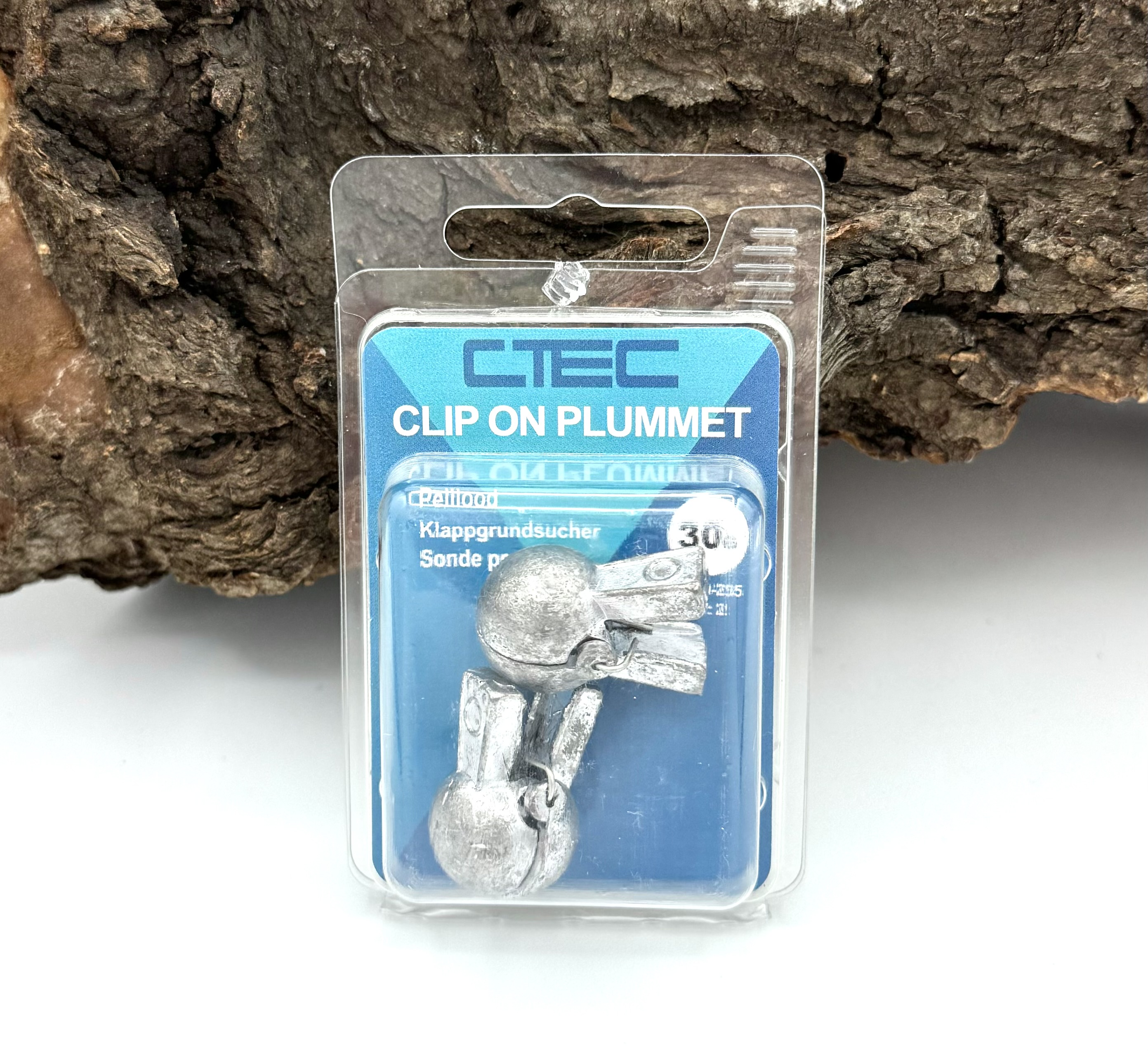 Spro C-Tec Clip on Plummet Klappgrundsucher Lotblei 30g 2 Stück