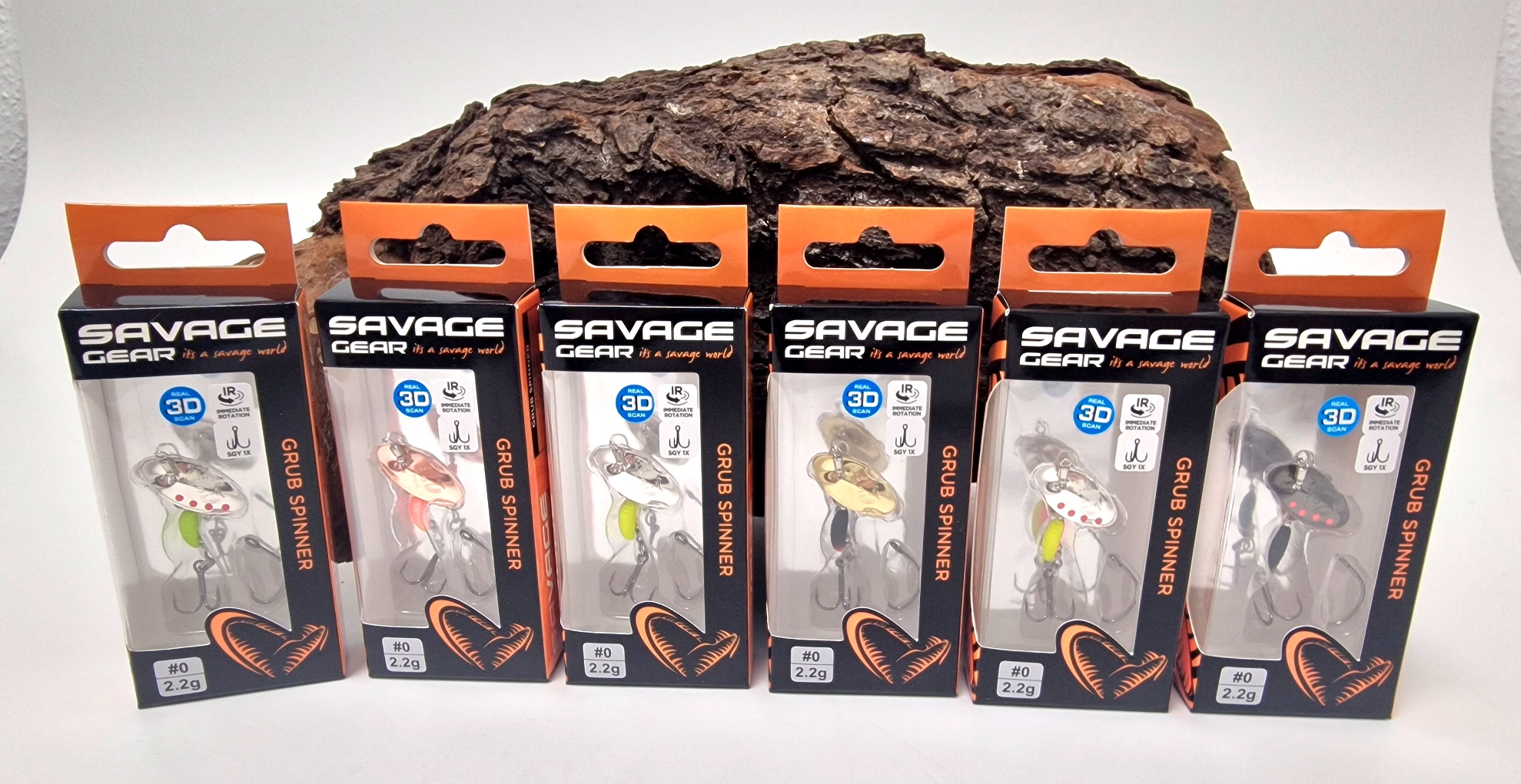 Savage Gear Grub Spinner Gr. 0 2,2g 6 Farben