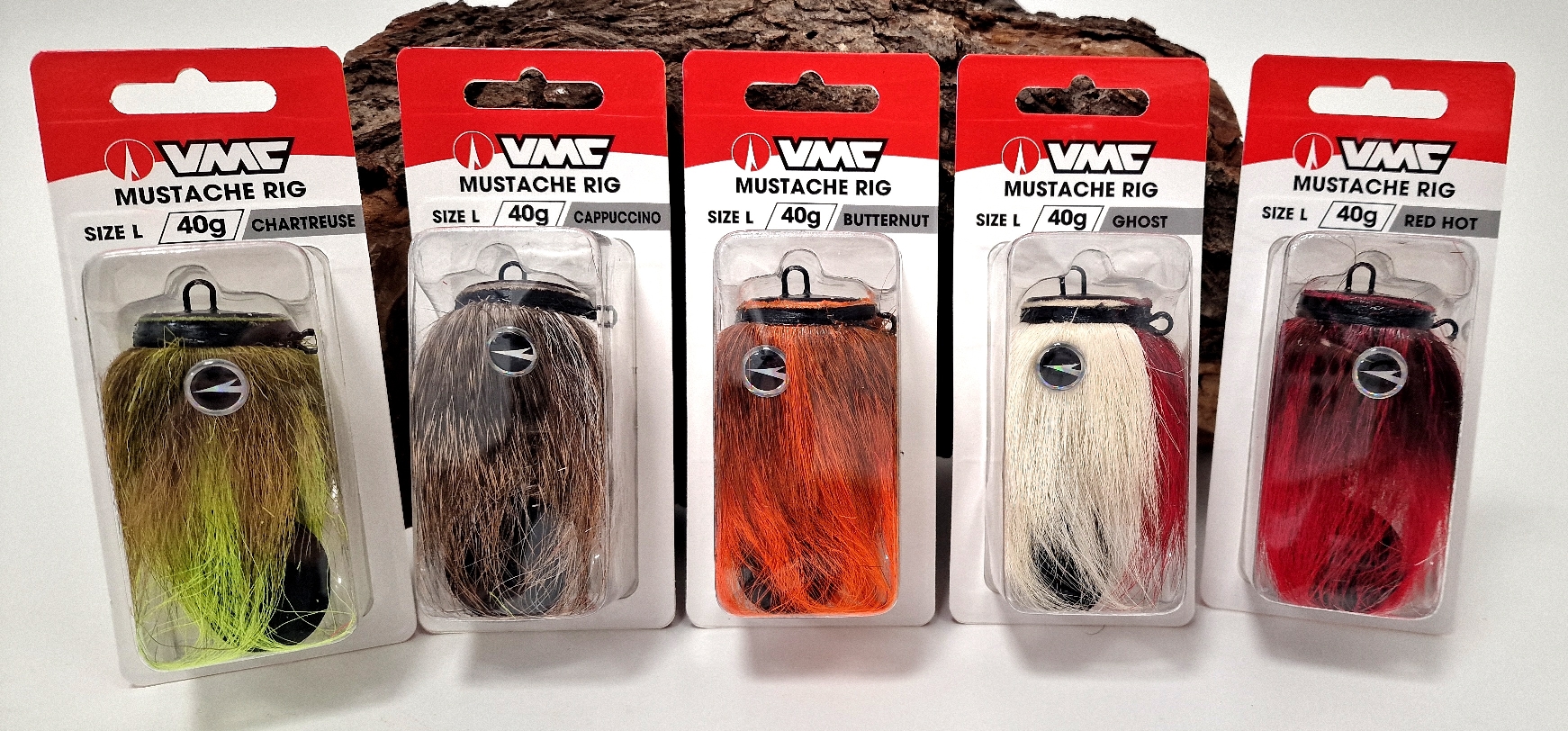 VMC Mustache Rig L 40g 7 Farben Bleifrei