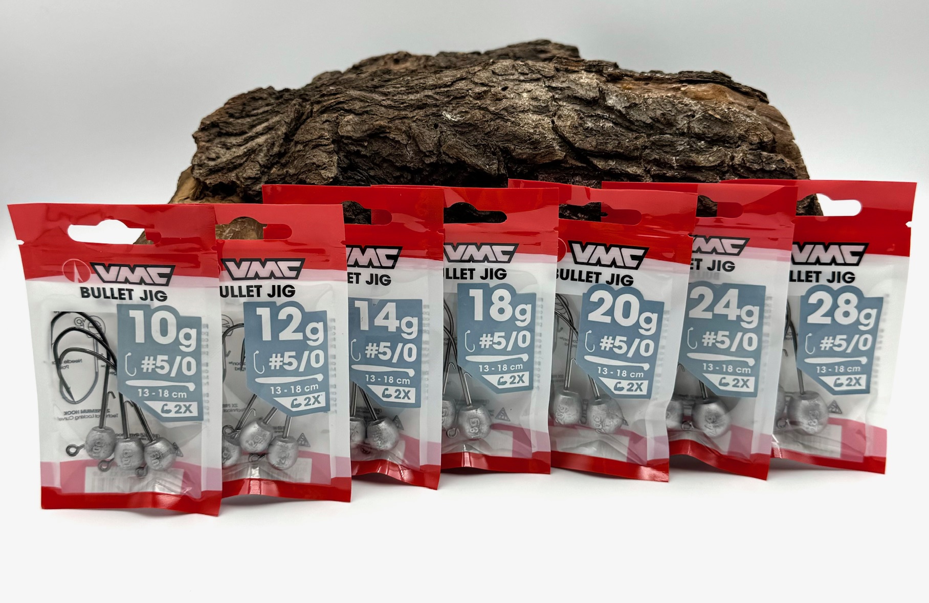 VMC Bullet Jig Haken #5/0 10g 12g 14g 18g 20g 24g 28g