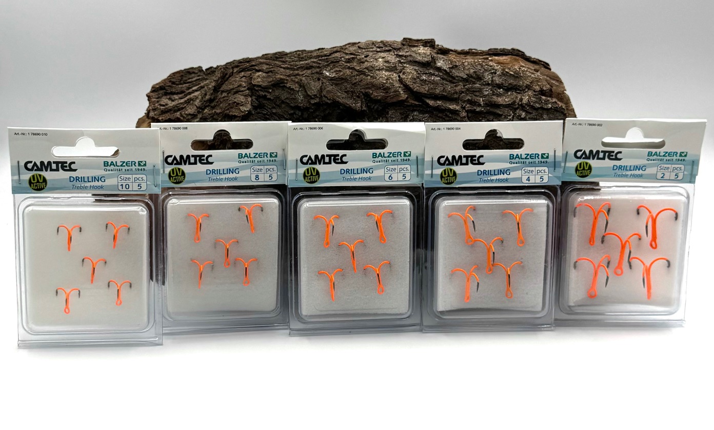 Balzer Camtec Drilling Orange UV Größe Gr. 1 2 4 6 8 10