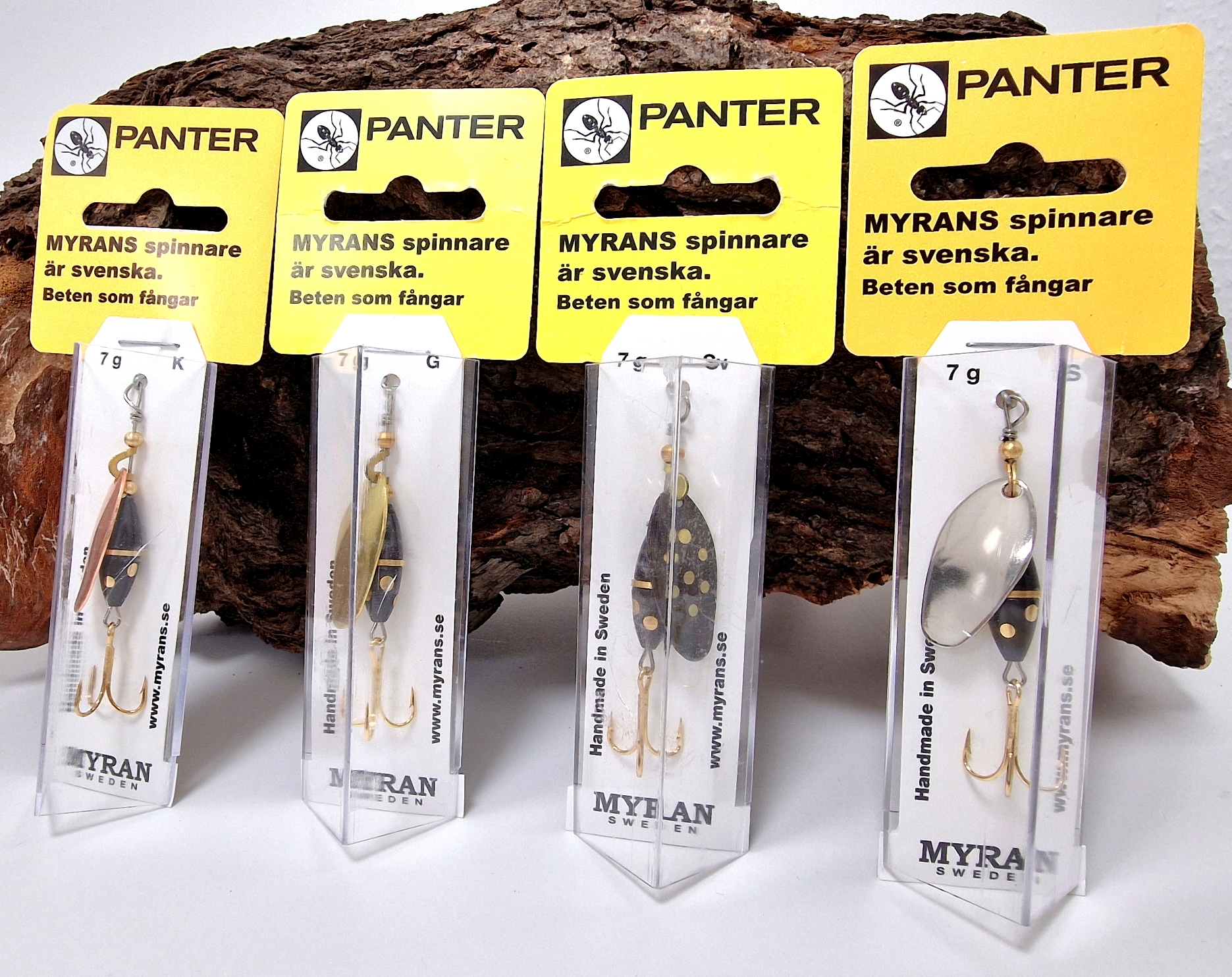 Falkfish Myran Panter 7g Silber Gold Kupfer Schwarz