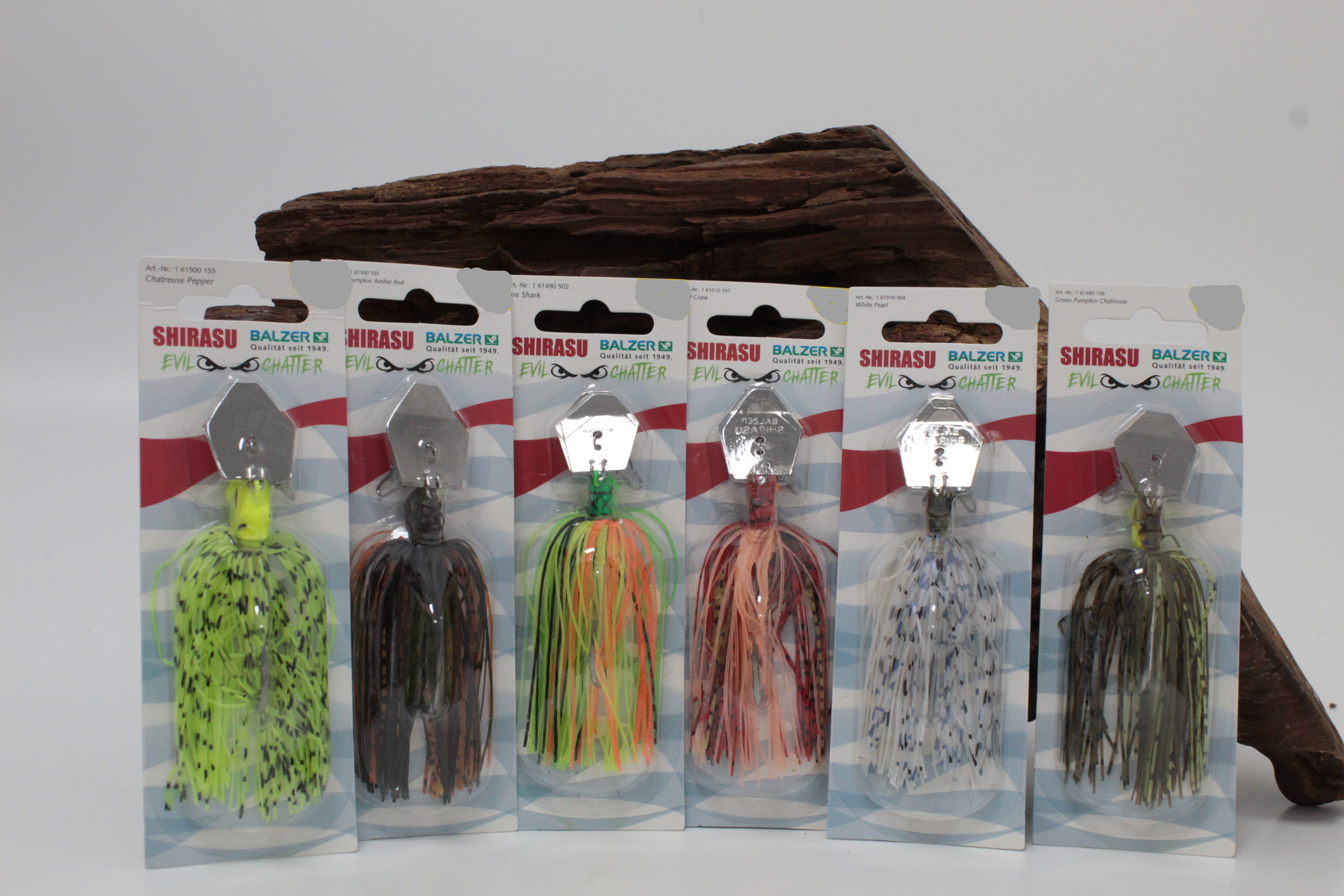 Balzer Shirasu Evil Chatter Bait Hakengröße 1 5g 6 Farben