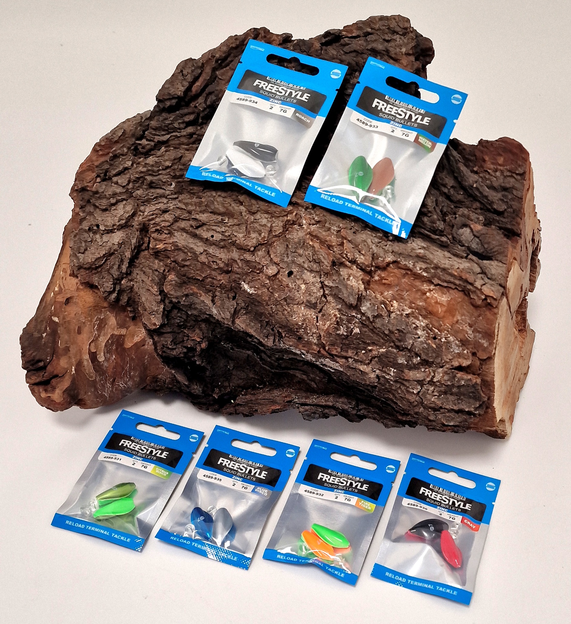 Spro Freestyle Squid Bullet Zinc 7,0g 6 Farben