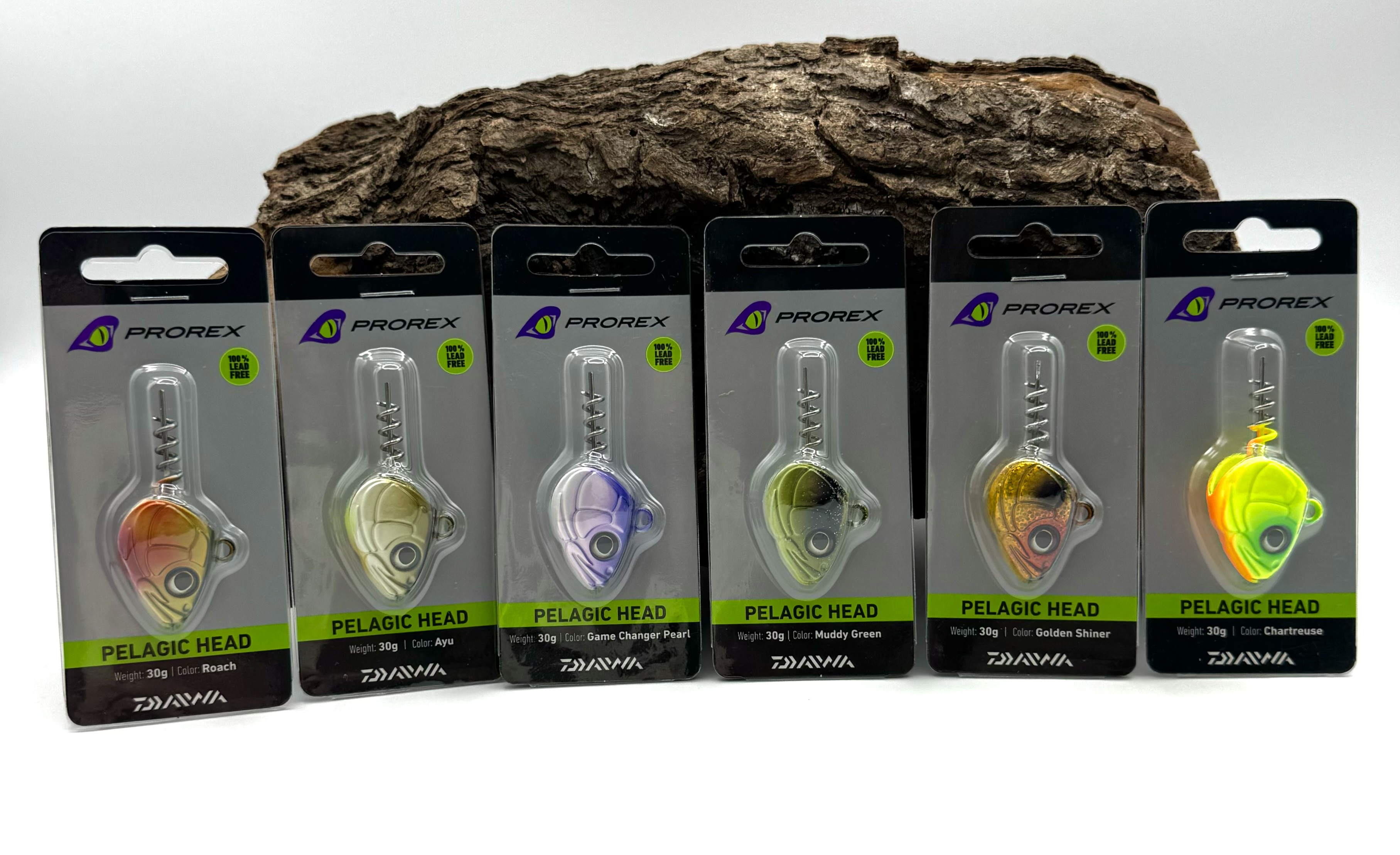 Daiwa Prorex Pelagic Screw Head Lead Free 30g 6 Farben