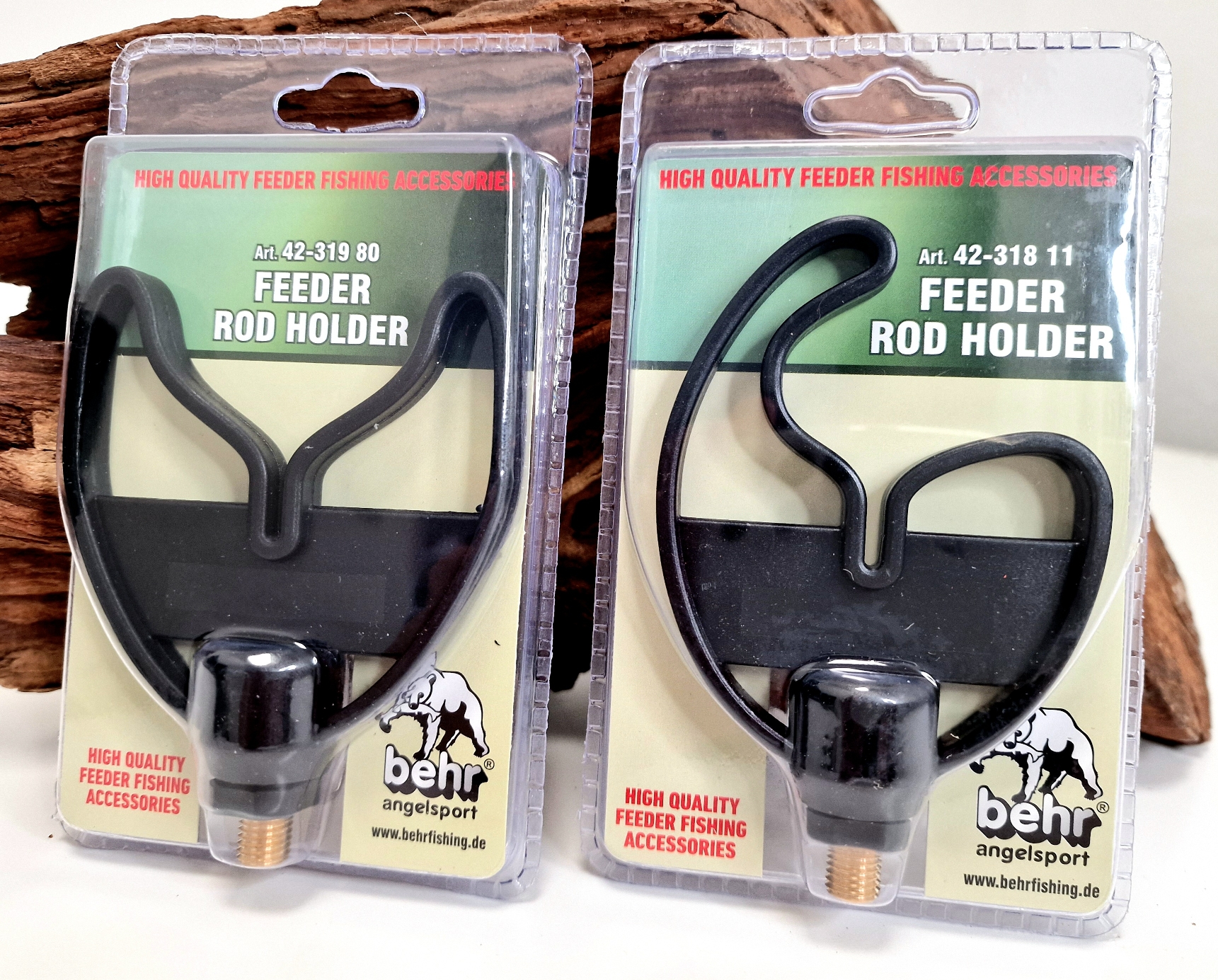 Behr Feeder Rod Holder 2 Modelle Y / G Rutenauflage Feederaulage DeLuxe