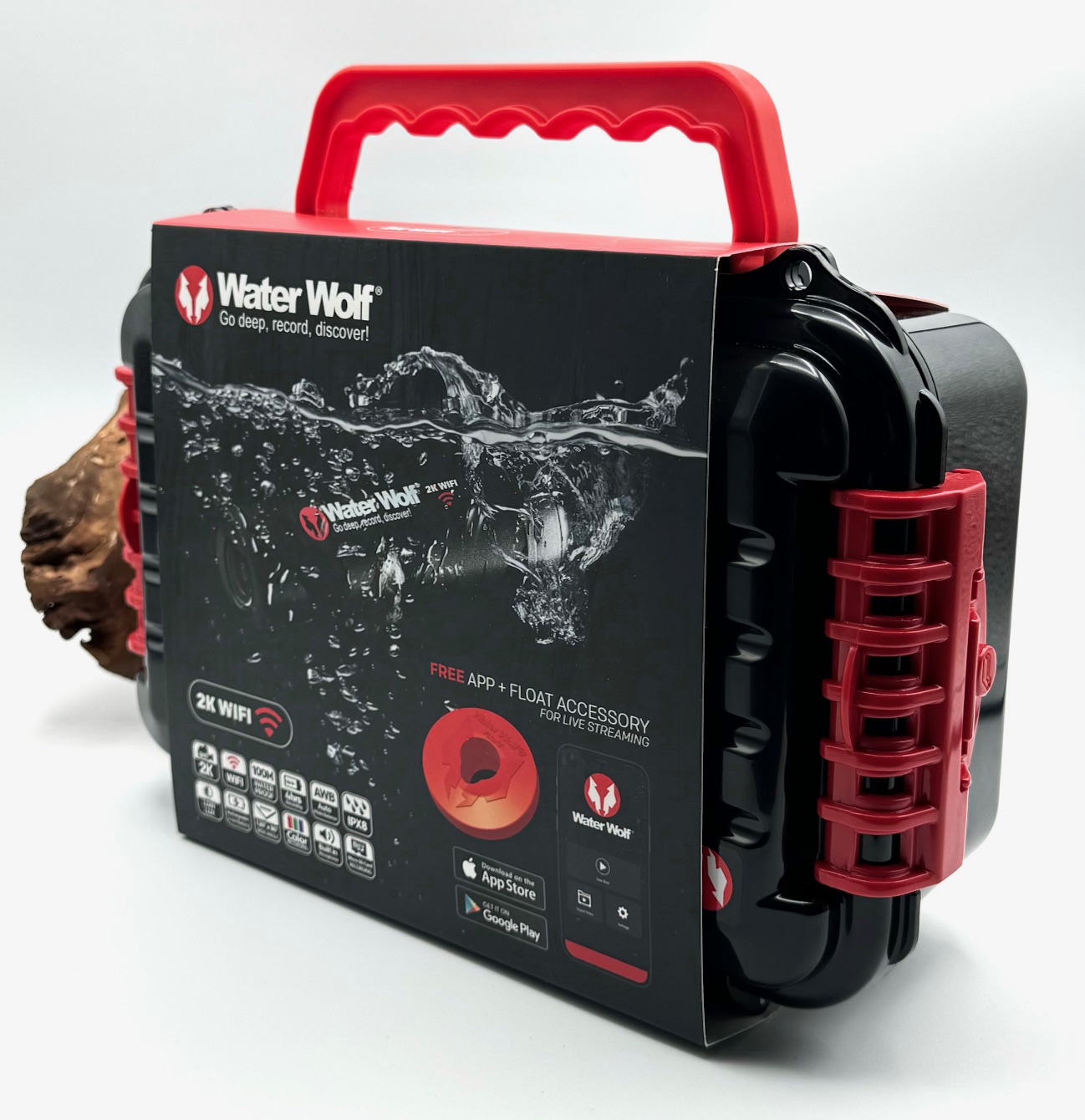 Waterwolf 2K WIFI Underwater Camera + App