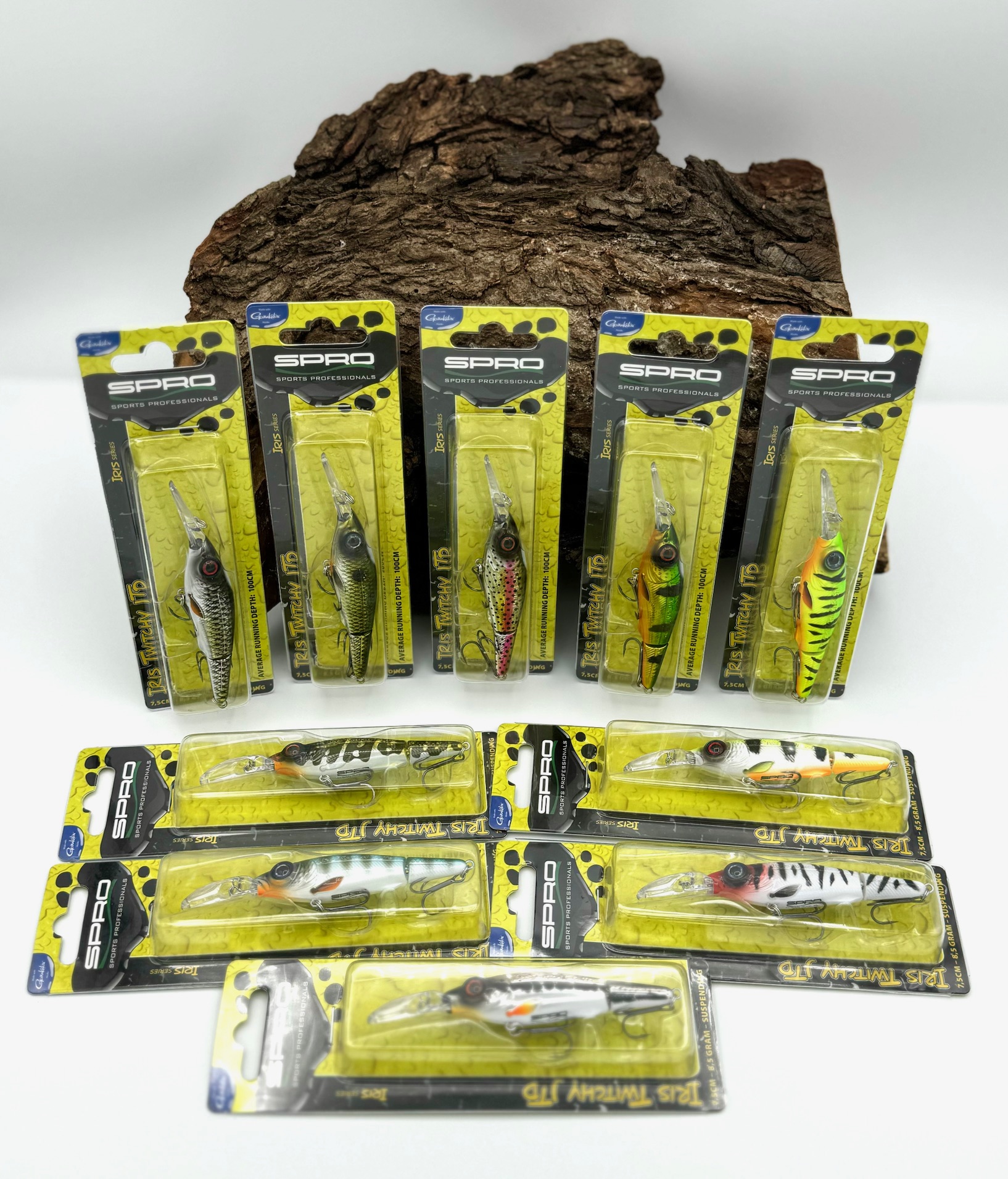 Spro Iris Twitchy 75 JTD 7,5cm 8,5g Suspending 10 Farben