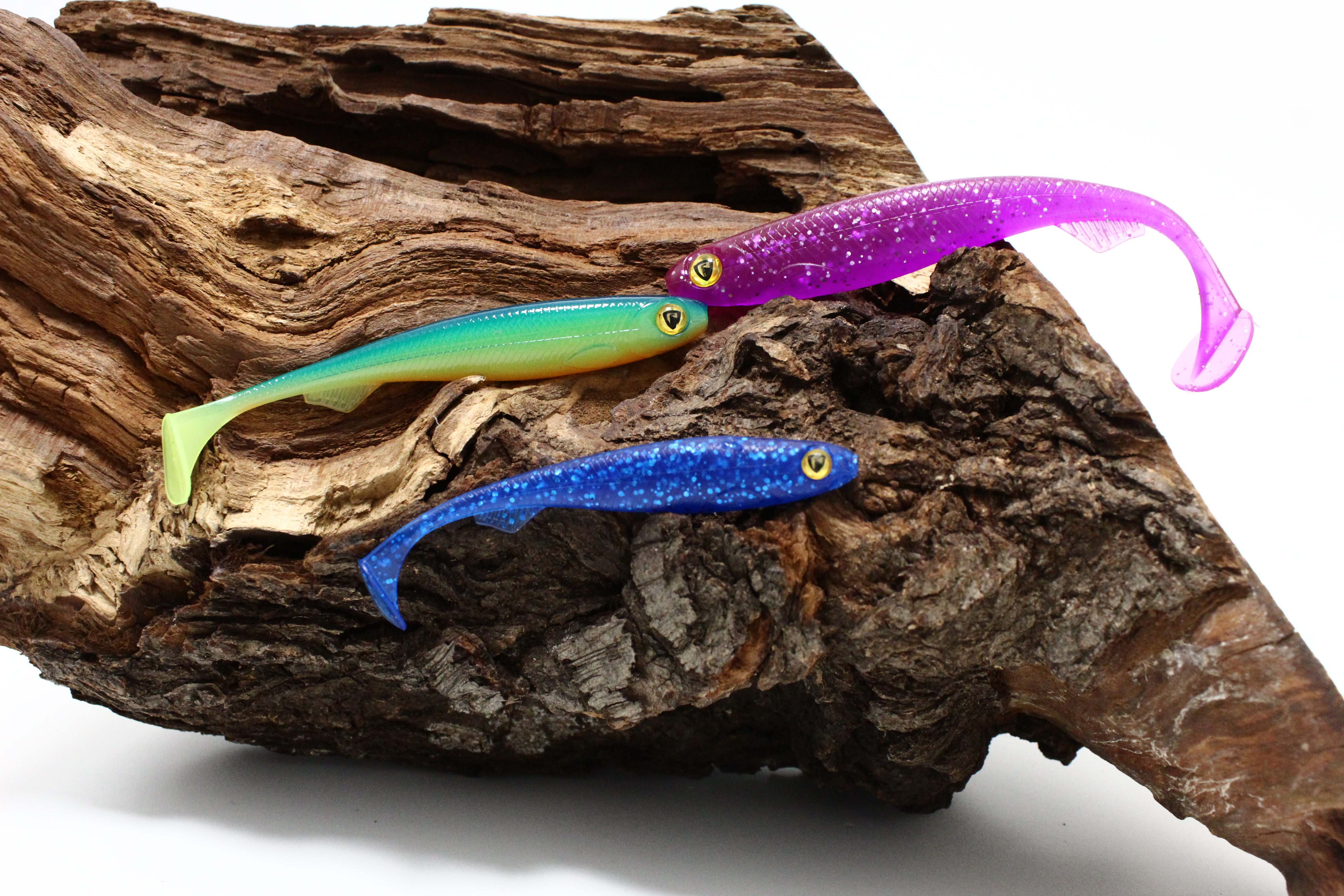 Fox Rage Slick Shad UV 7cm 9cm 11cm 13cm Purple Rain Blue Flash Blue Back