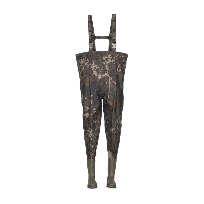 Nash ZT HD Waders Camo PVC Wathose Gr. 39 40 41 42 43 44 45 46