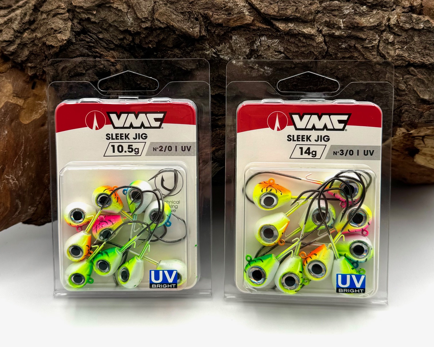 VMC Sleek Jig UV 10 Stück Jighaken 7g 10,5g 14g