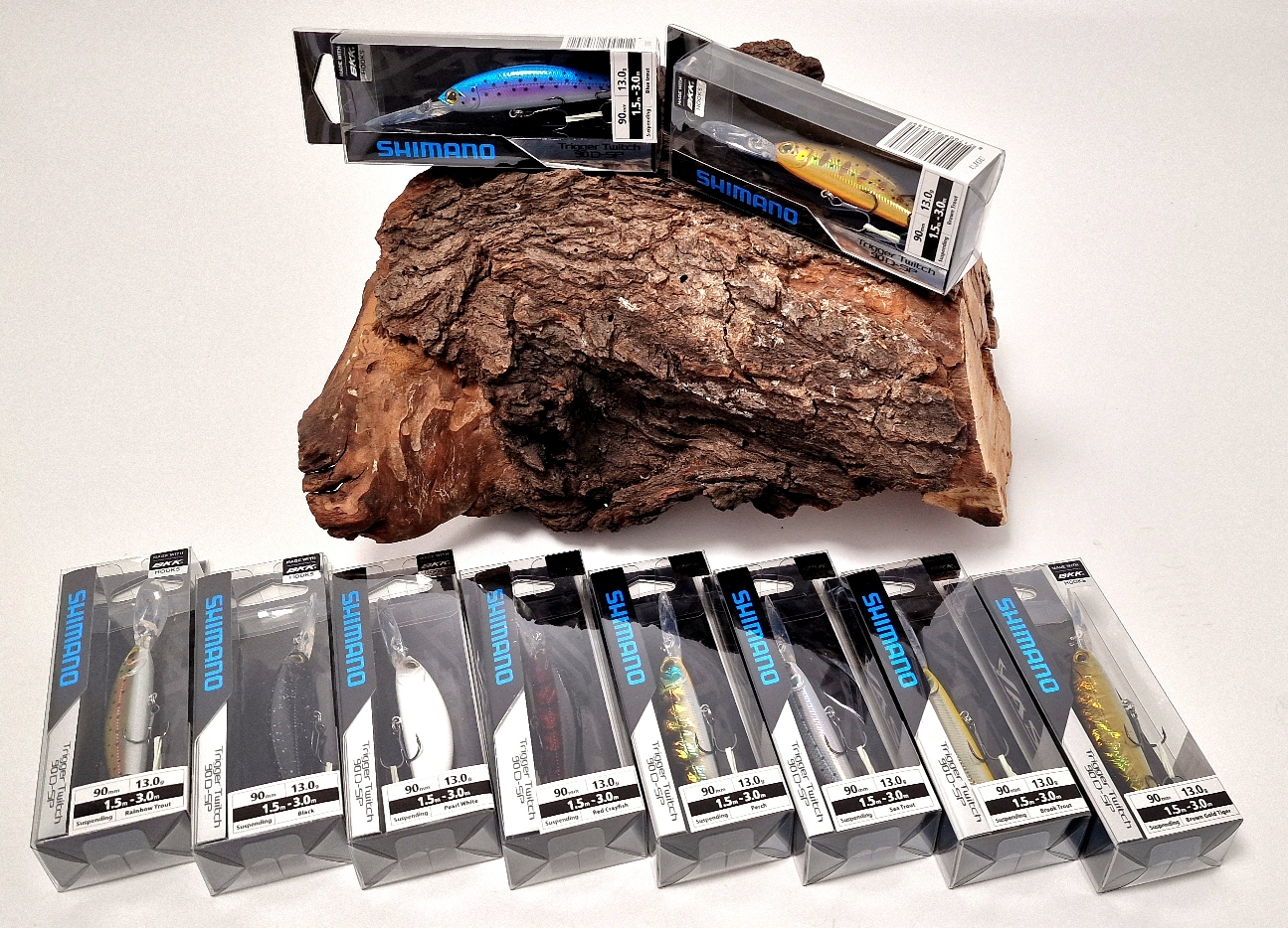 Shimano Lure Yasei Trigger Twitch SP 90mm 11g 0m-2m 10 Farben