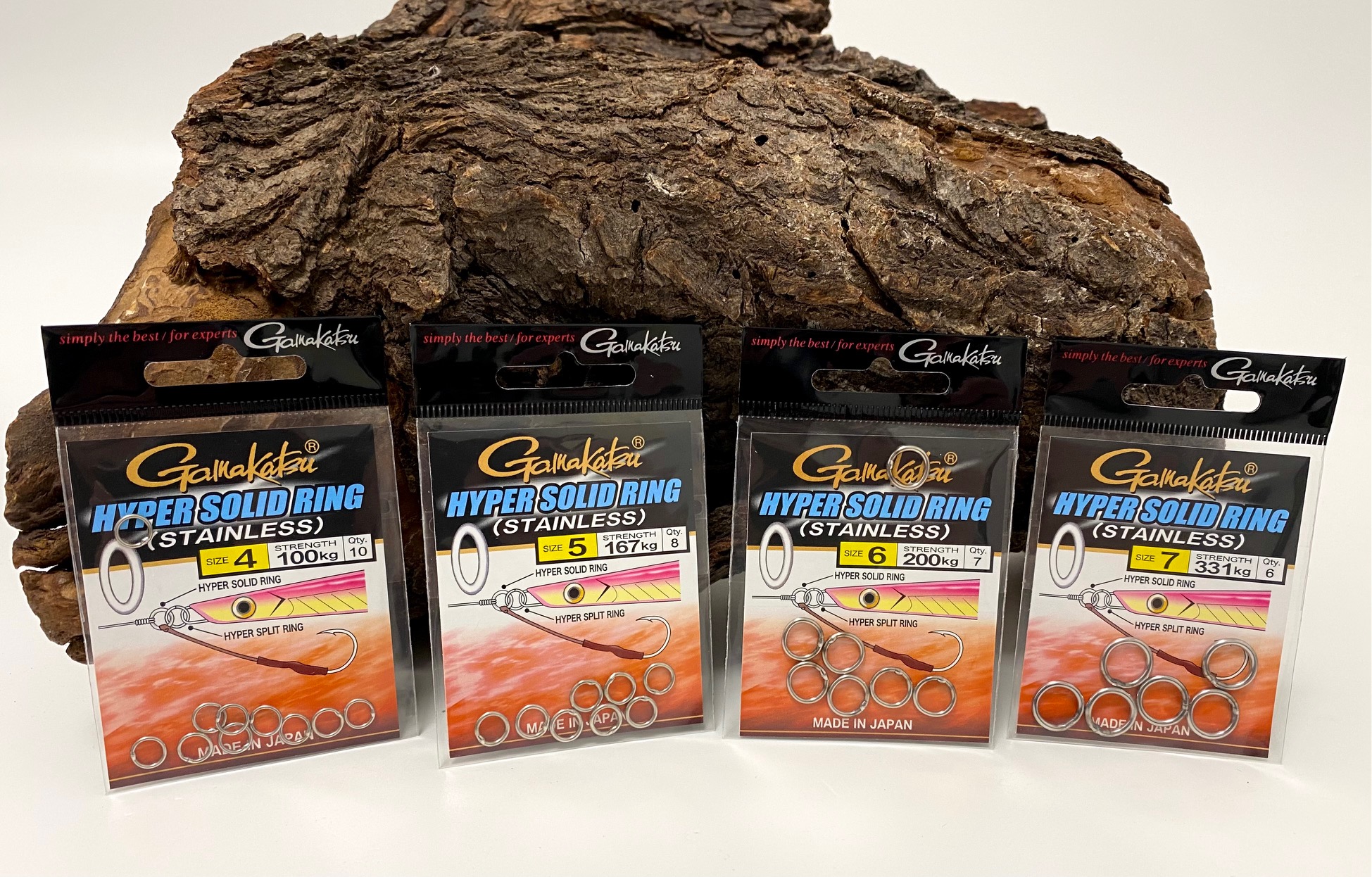 Gamakatsu Hyper Solid Ring Gr. 4 5 6 7 100-331kg