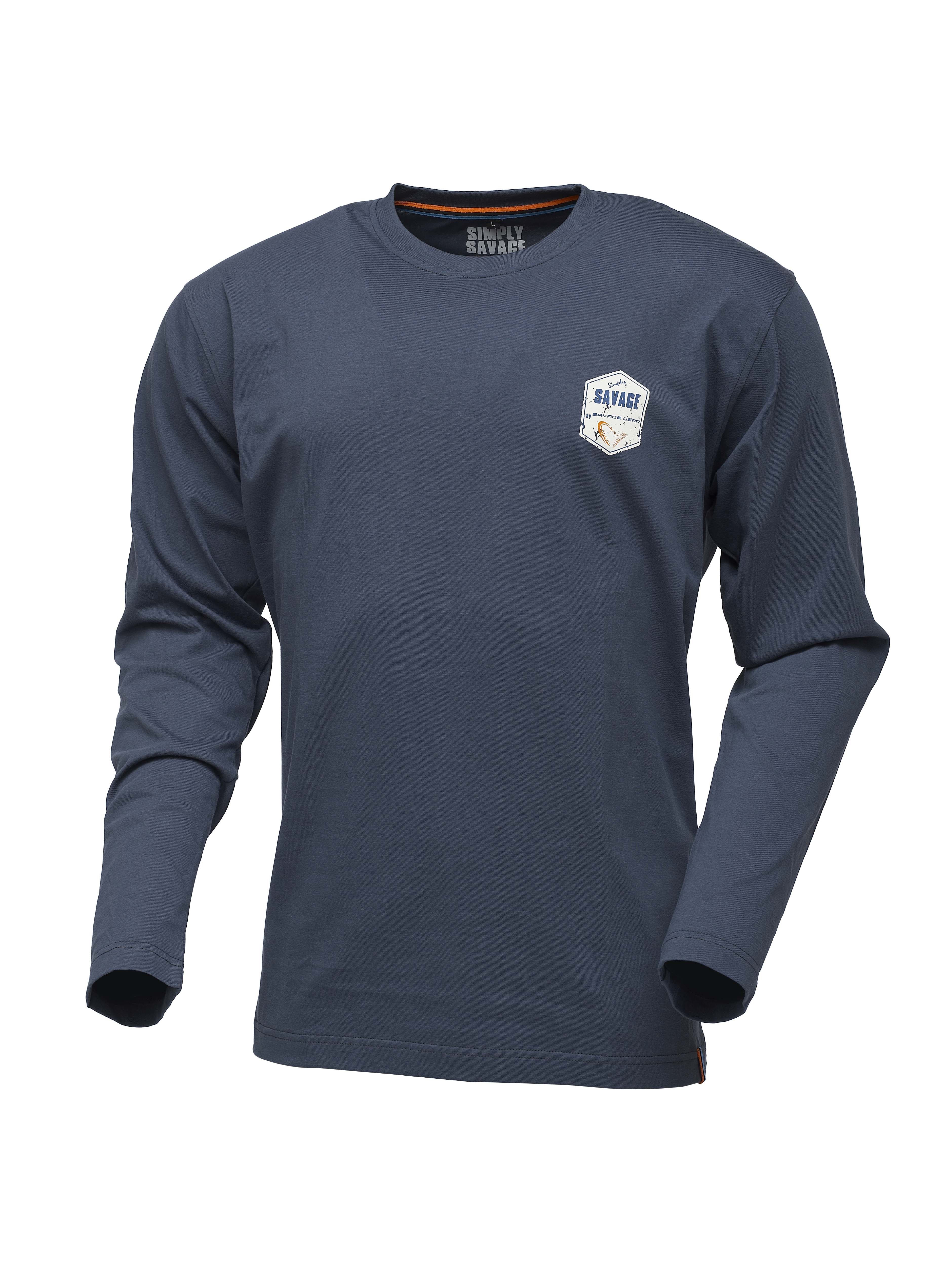 Savage Gear Simply Savage Rex Tee Dark Slate Blue S M L XL XXL ABVERKAUF