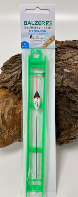 Balzer Fertigangel 0,5g 8m 0,14/0,12mm Hakengröße 14