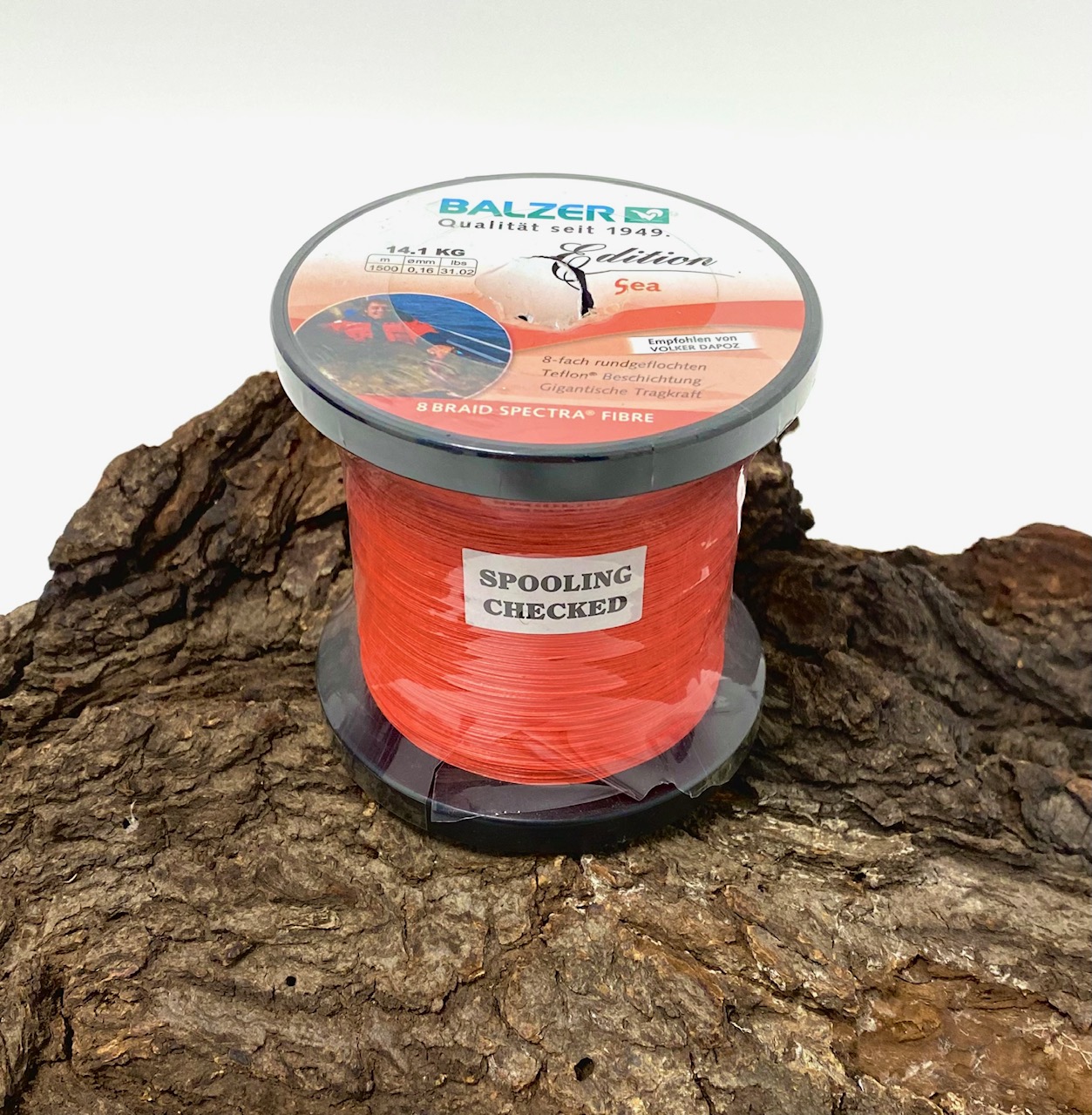 Balzer Edition Sea 8-fach rundgeflochtene Schnur 14,1kg 0,16mm Großspule 1500m ABVERKAUF