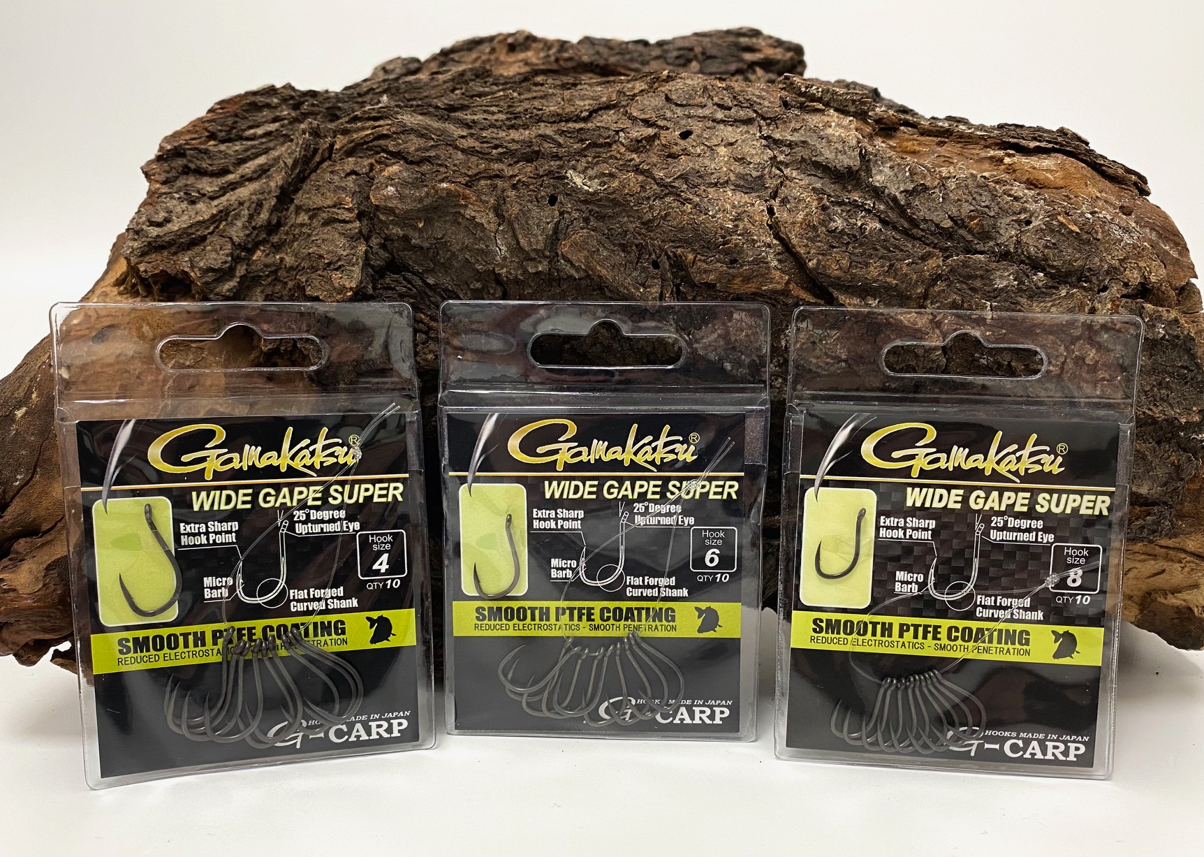 Gamakatsu G-Carp Wide Gape Super Hooks Gr. 4 6 8