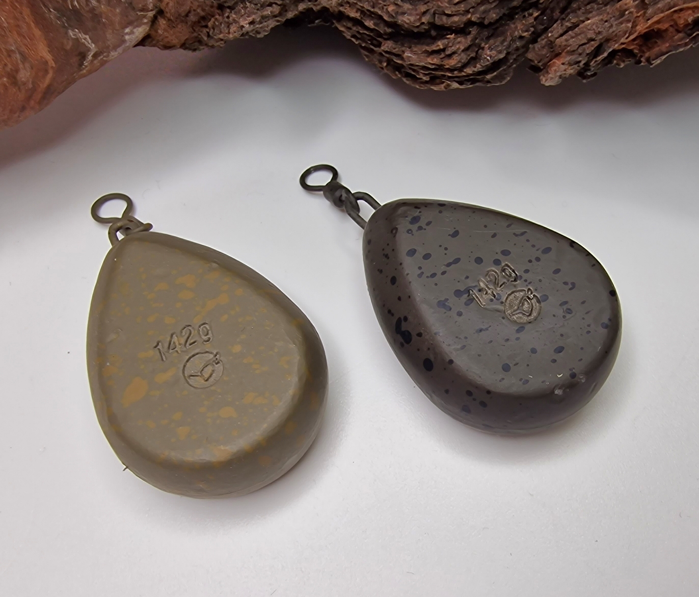 Korda Flat Pear Swivel 5oz 142g Gravel & Weed