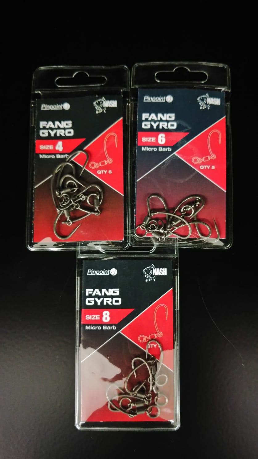 Nash Fang Gyro Pinpoint Haken Gr. 4 6 8