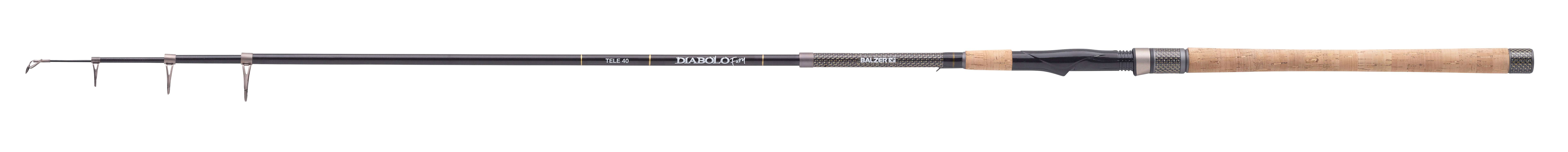 Balzer Diabolo Fury Tele 40 2,10m 2,40m 2,70m 3,00m 3,30m 3,60m 10-40g