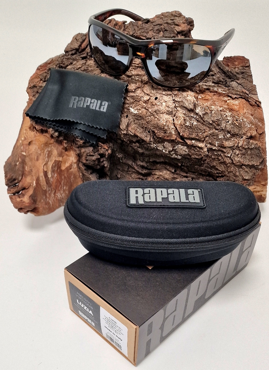 Rapala Precision Vision Gear LUZIA Polarisationsbrille Amber Silver Mirror