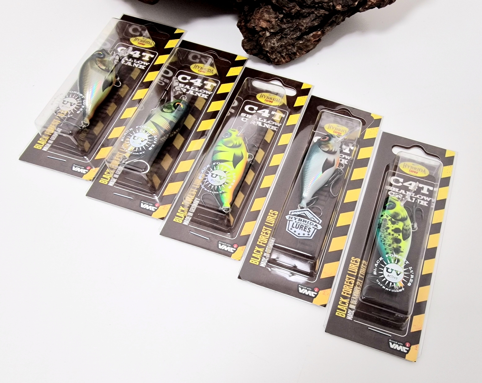 Hybrida C4T Shallow Crankbait 5,5cm 7,5g 5 Farben