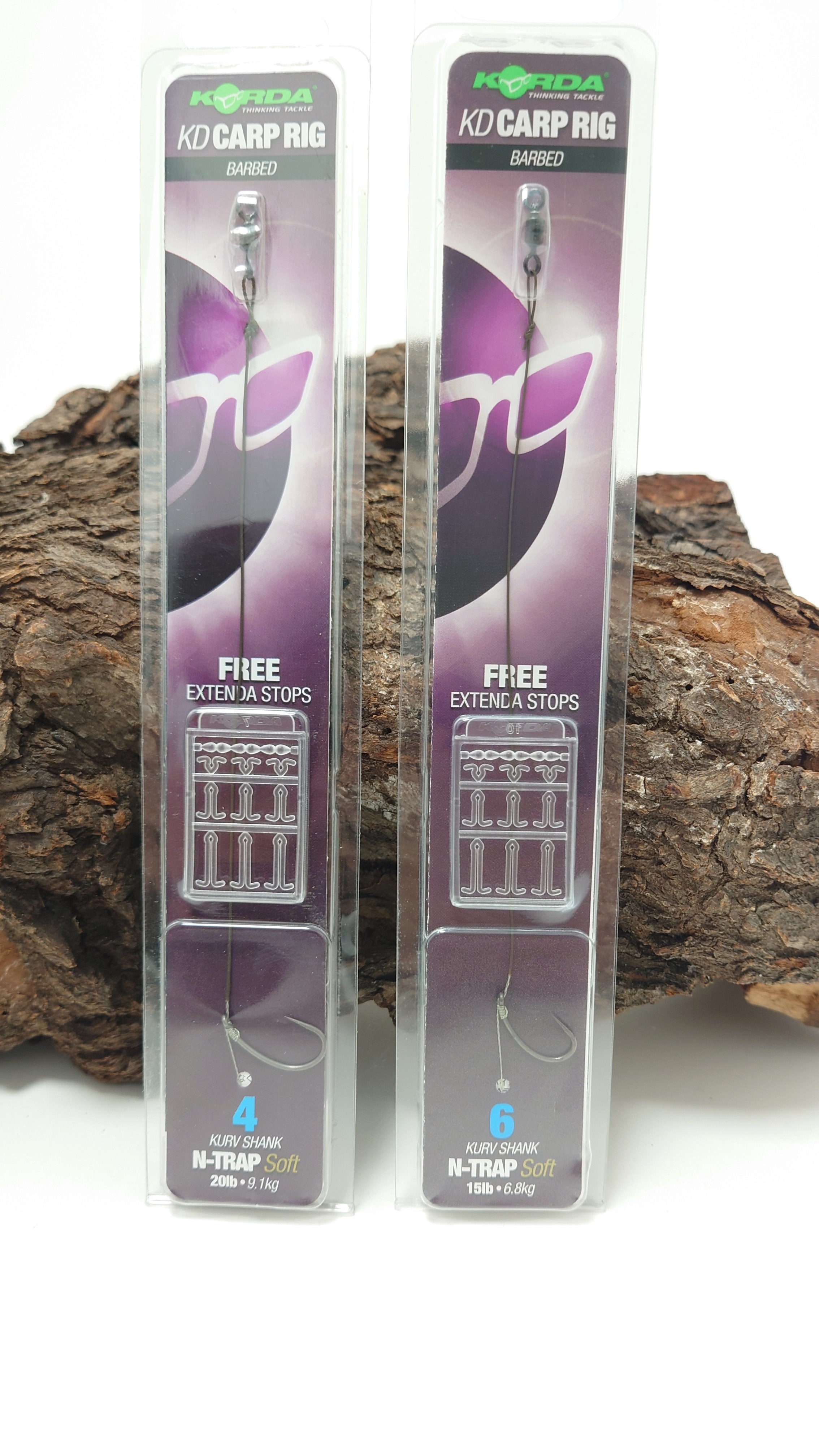 Korda - N-Trap KD Rig Kurv Size 2 4 6