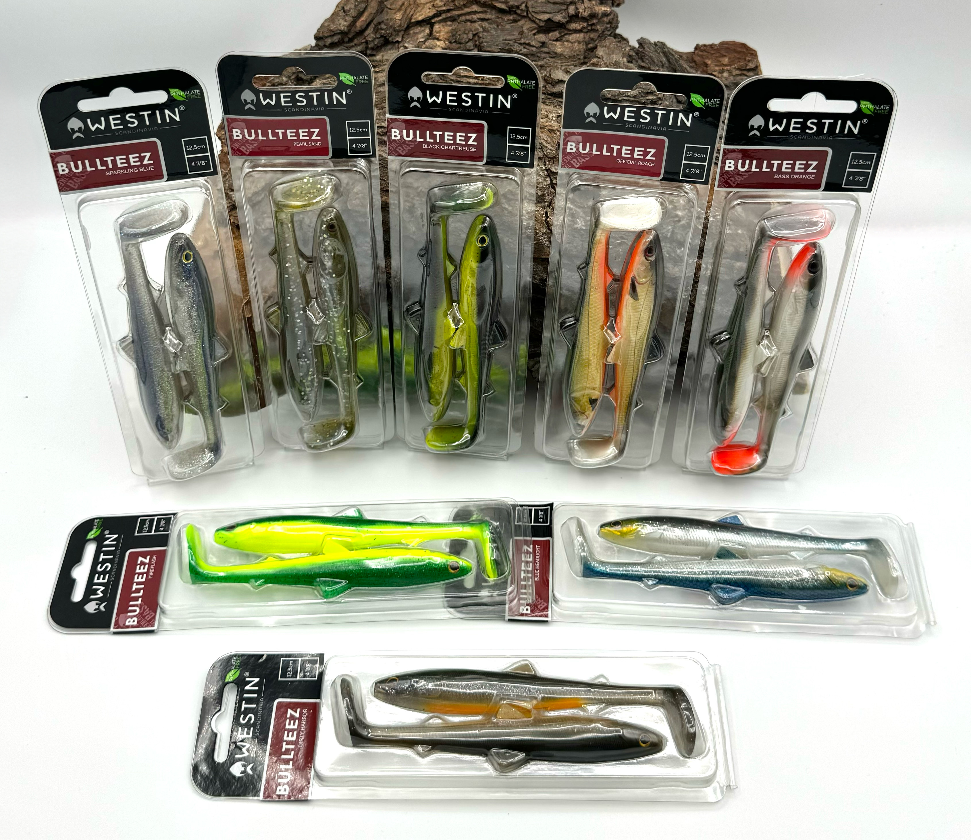 Westin Bullteez Shadtail 12,5cm 16g 2 Stück 16 Farben