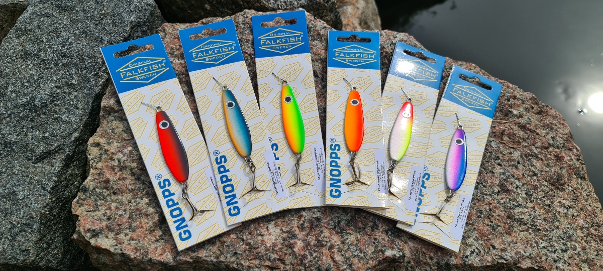 Falkfish Gnopps Blinker 20g 5,8cm 6 Farben ABVERKAUF