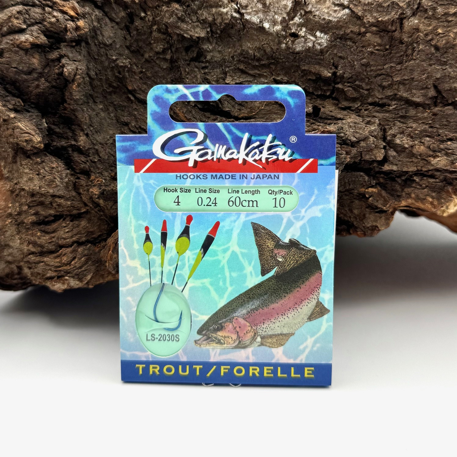 Gamakatsu Trout Float LS 2030S Gr. 4 60cm Posen Forellenhaken