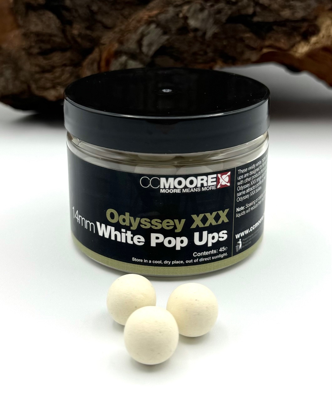 CCMoore Odyssey XXX 14mm White Pop Ups 45 Stück