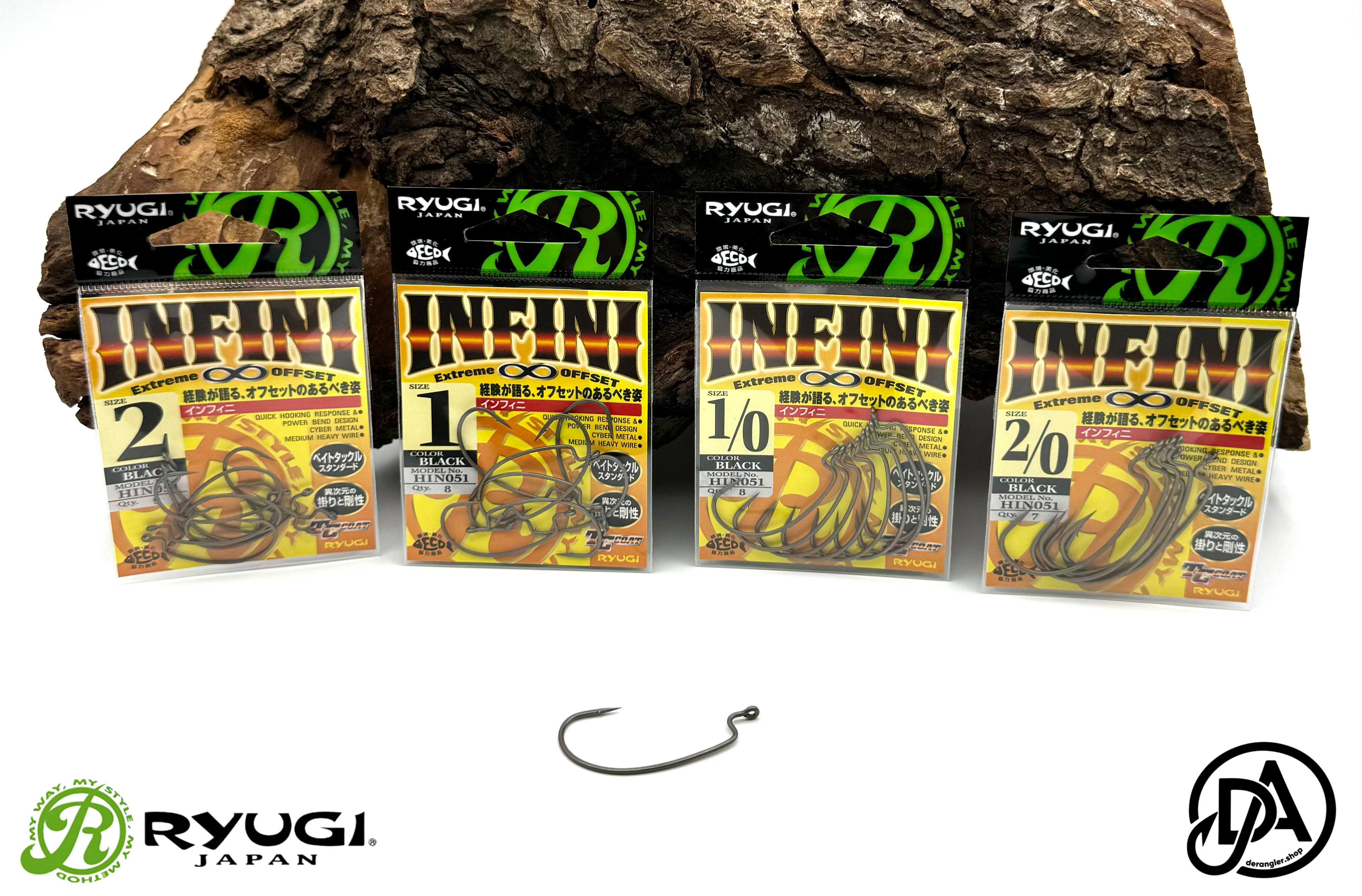 Ryugi Infini Offsethaken Gr. 2 1 1/0 2/0