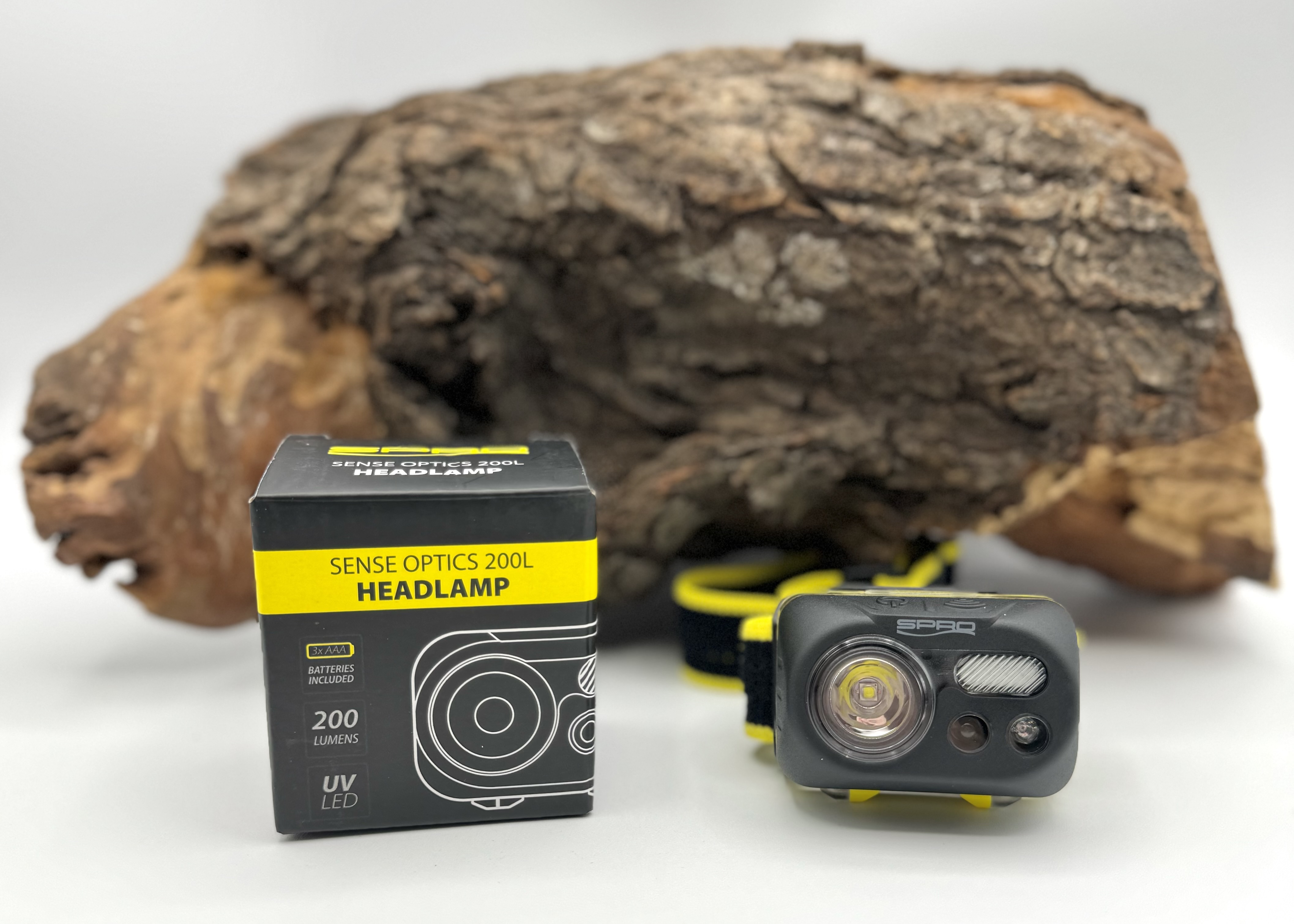 Spro Headlamp Sense Optics White 200L LED Kopflampe inkl Batterien