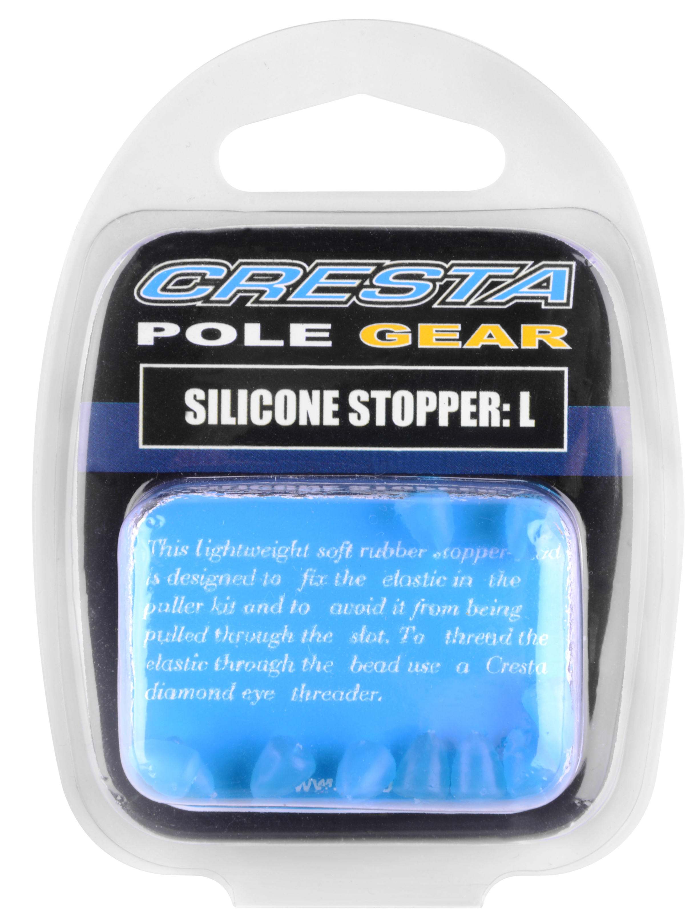 Spro CRESTA SILICON STOPPER L 10St. ABVERKAUF