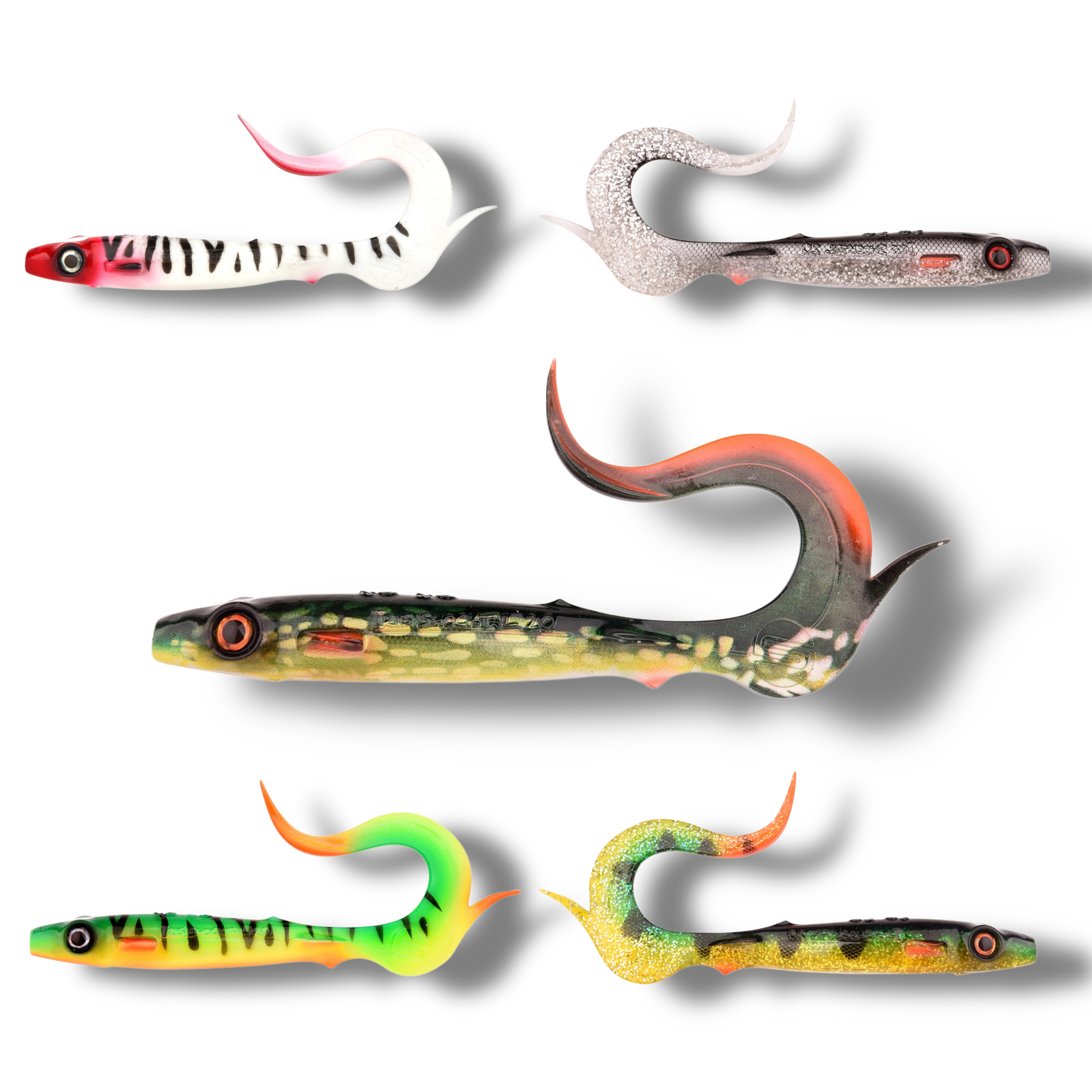 Spro IRIS Shocktail 200 20cm 18g Firetiger Roach Perch Northern Pike Readhead