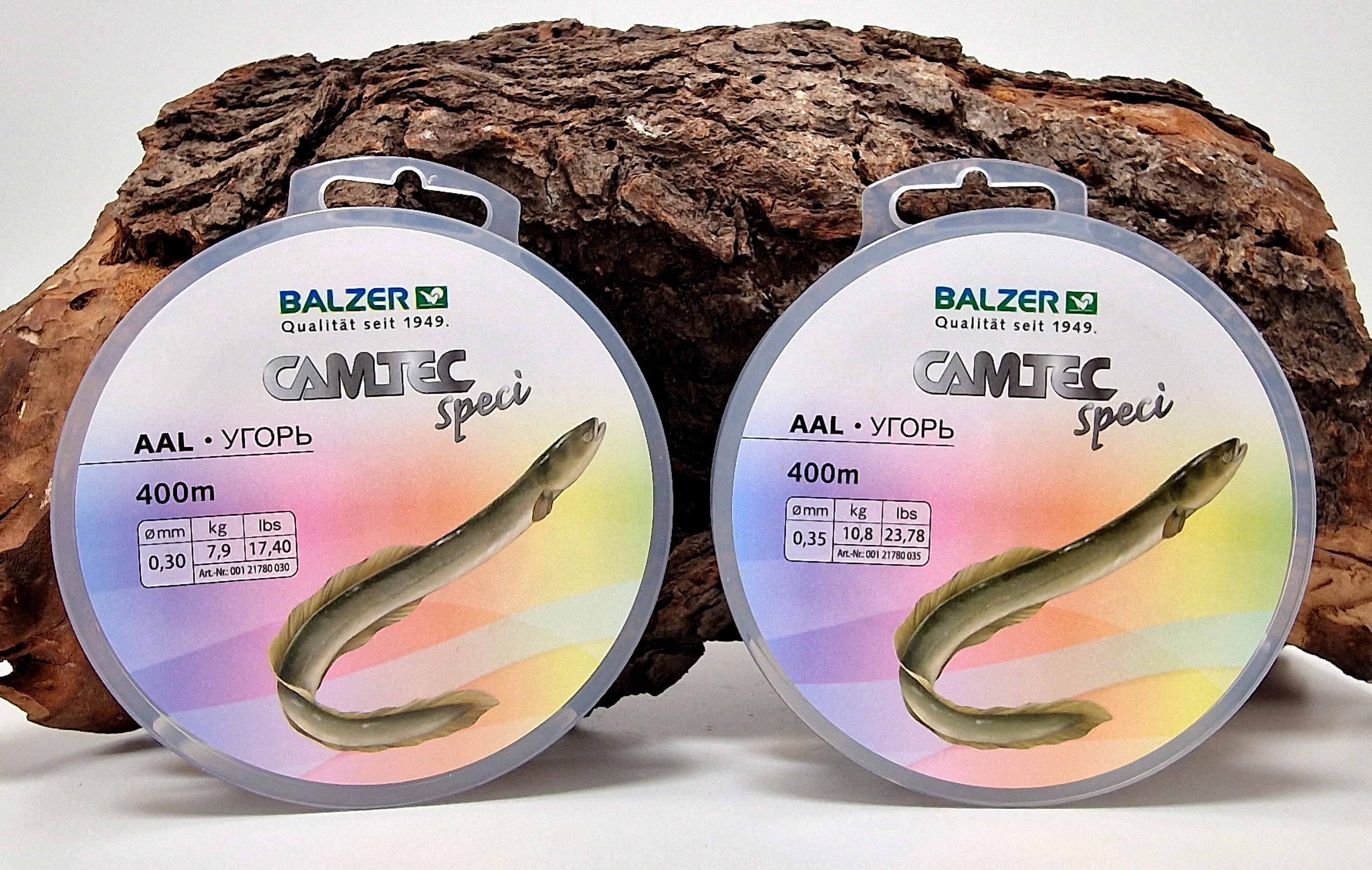 Balzer Camtec SpeciLine Aal 400m Braun 0,30mm 0,35mm