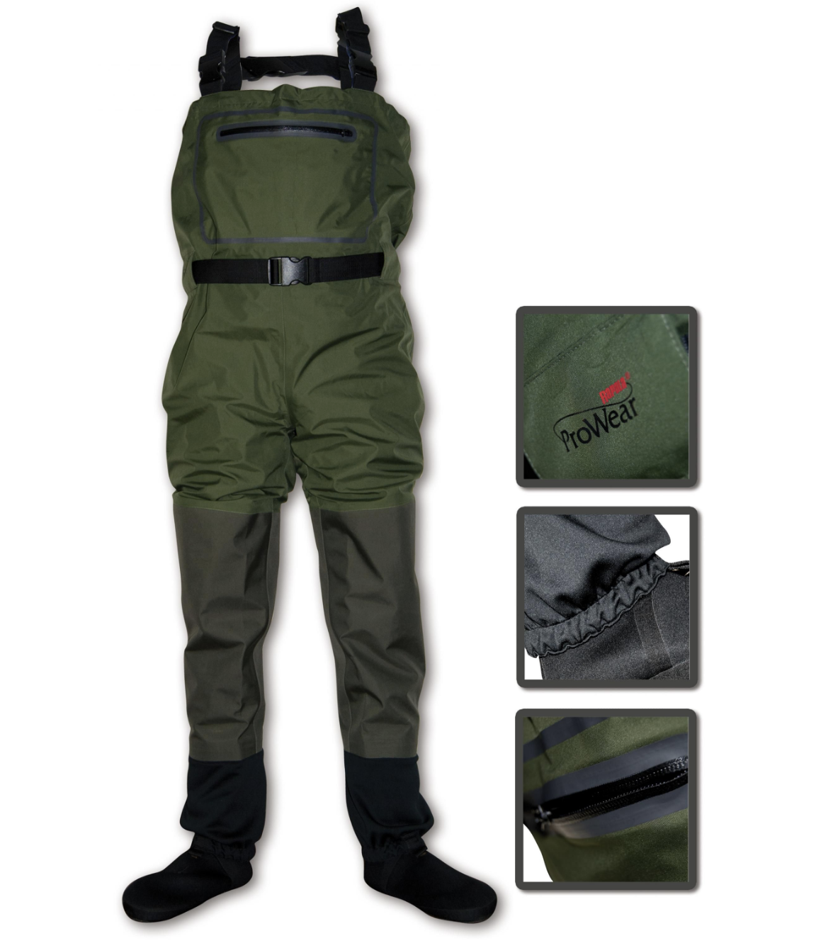 Rapala X-Protect Wader 3+4 Wathose Größe S M L XL XXL