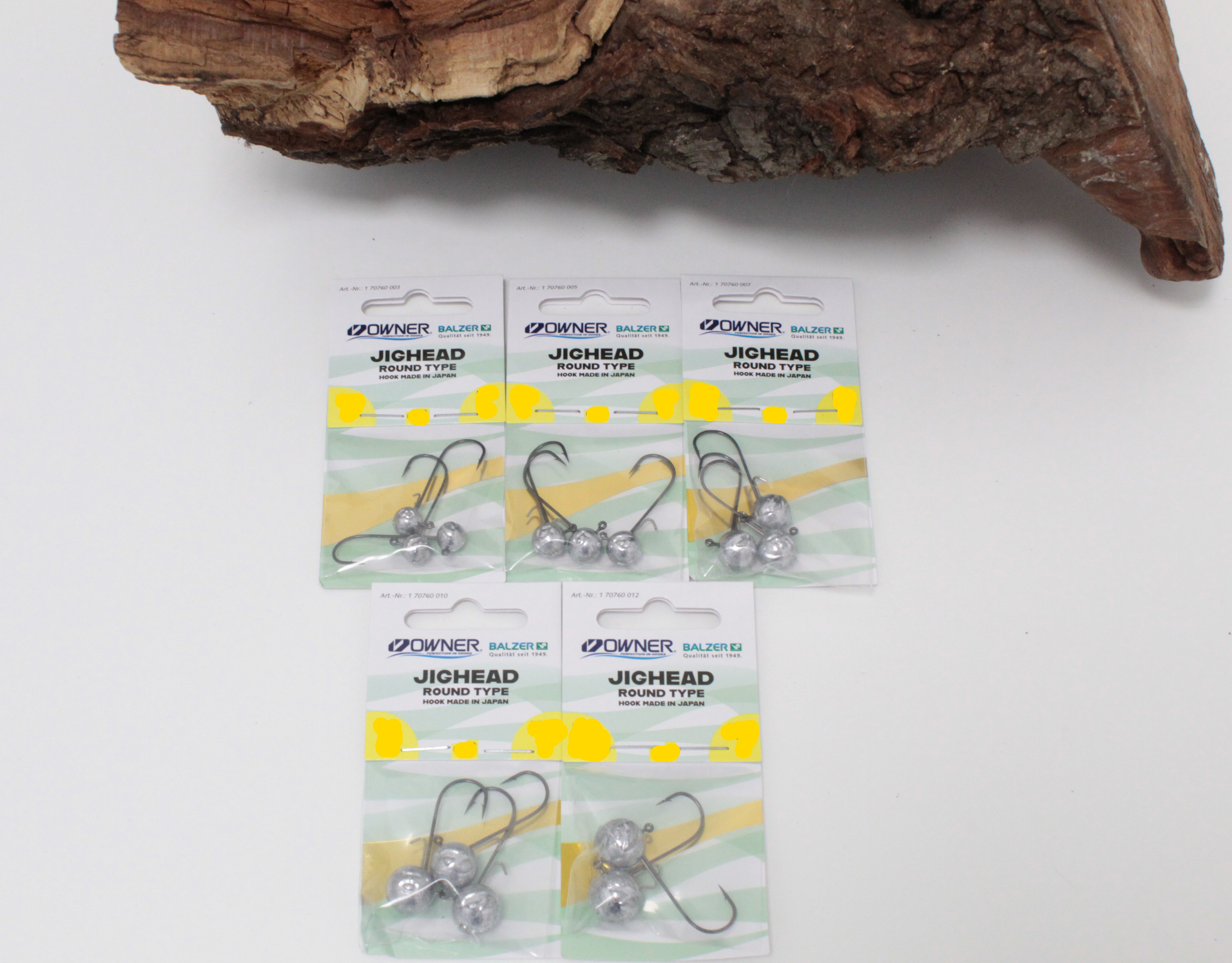 Balzer Owner Jighead Gr. 1/0 3g 5g 7,5g 10g 12,5g 15g