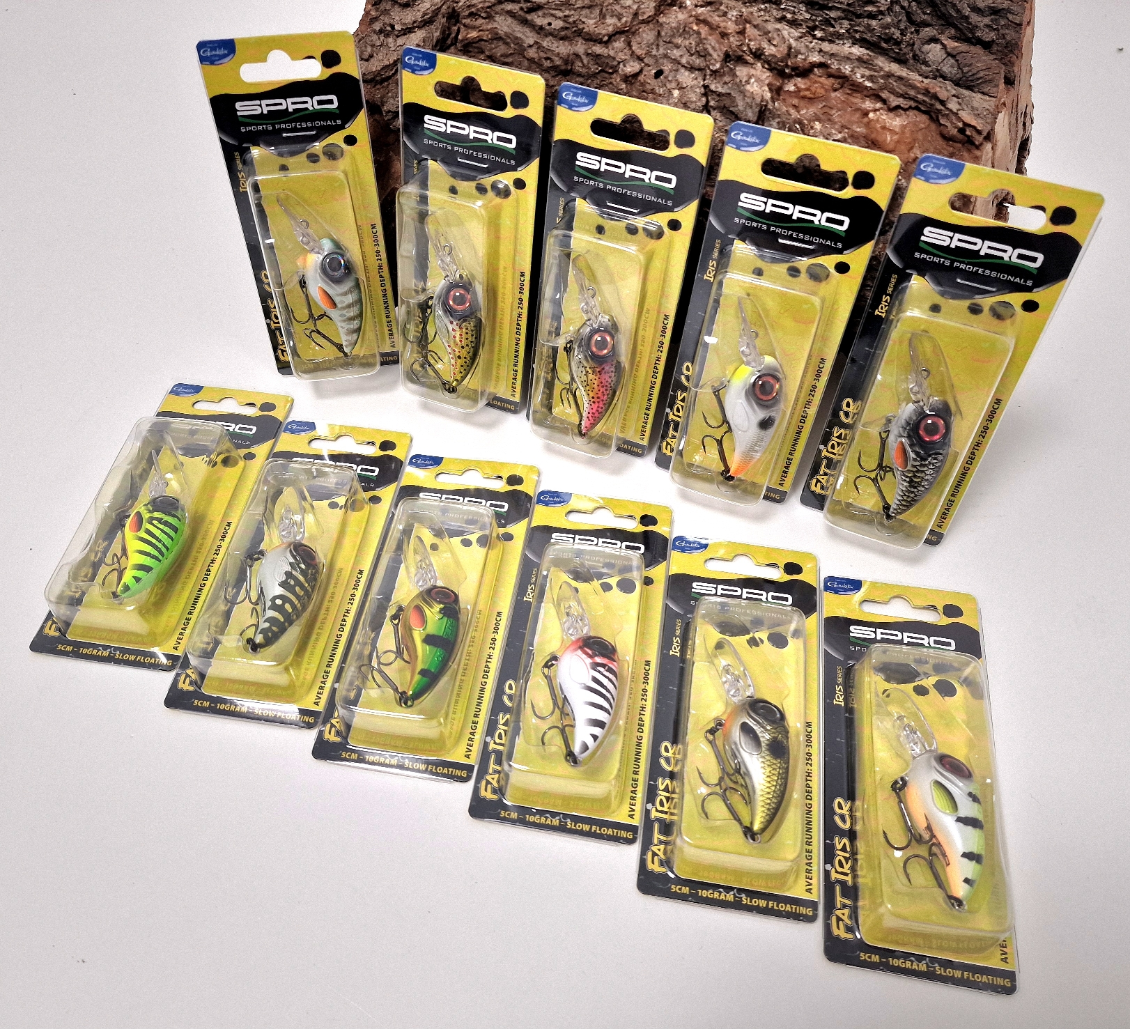 Spro Fat Iris 50 Wobbler CR 5cm 10g 11 Farben