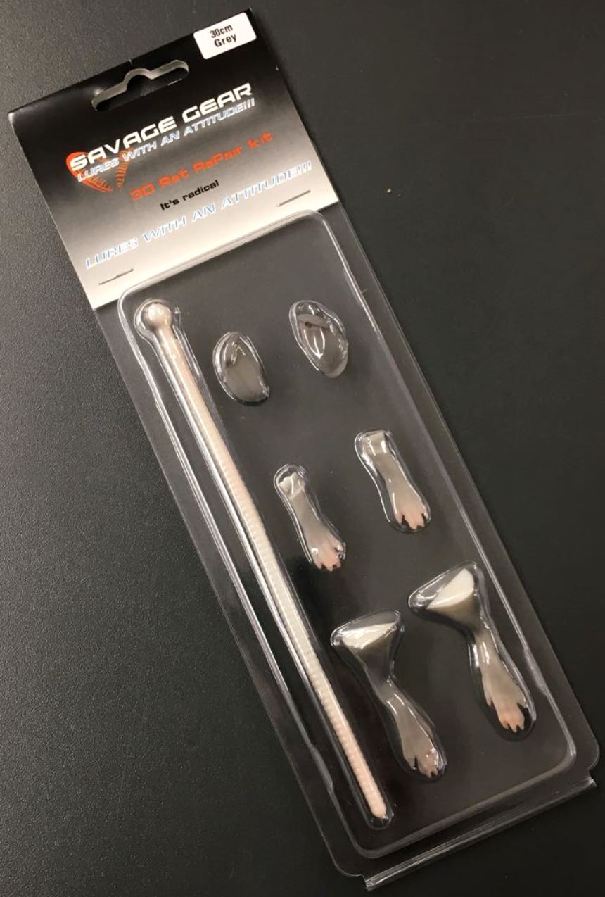 Savage Gear SG LB 3D Rad Maintenance Kit 30cm 04 Grey ABVERKAUF