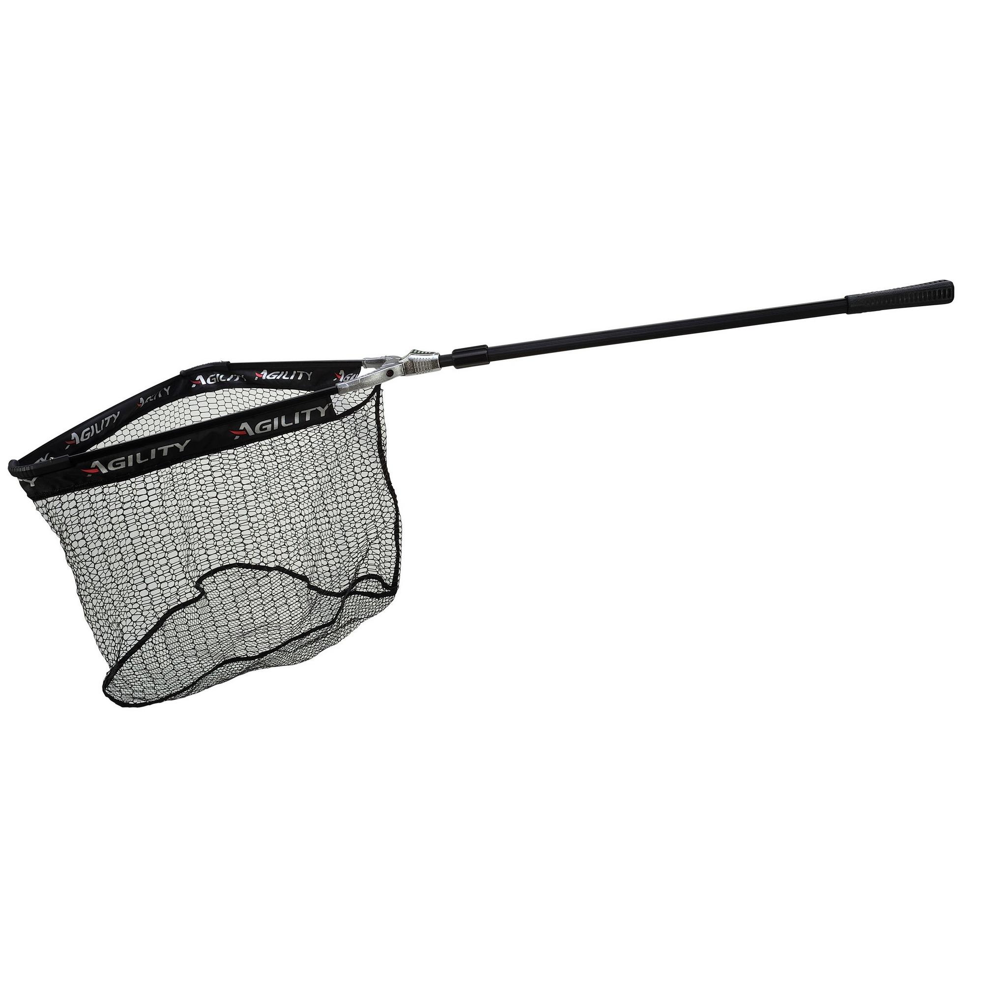 Shakespeare Agility Trout Fishing Landing Net Forellenkescher mit Kordelzugtasche