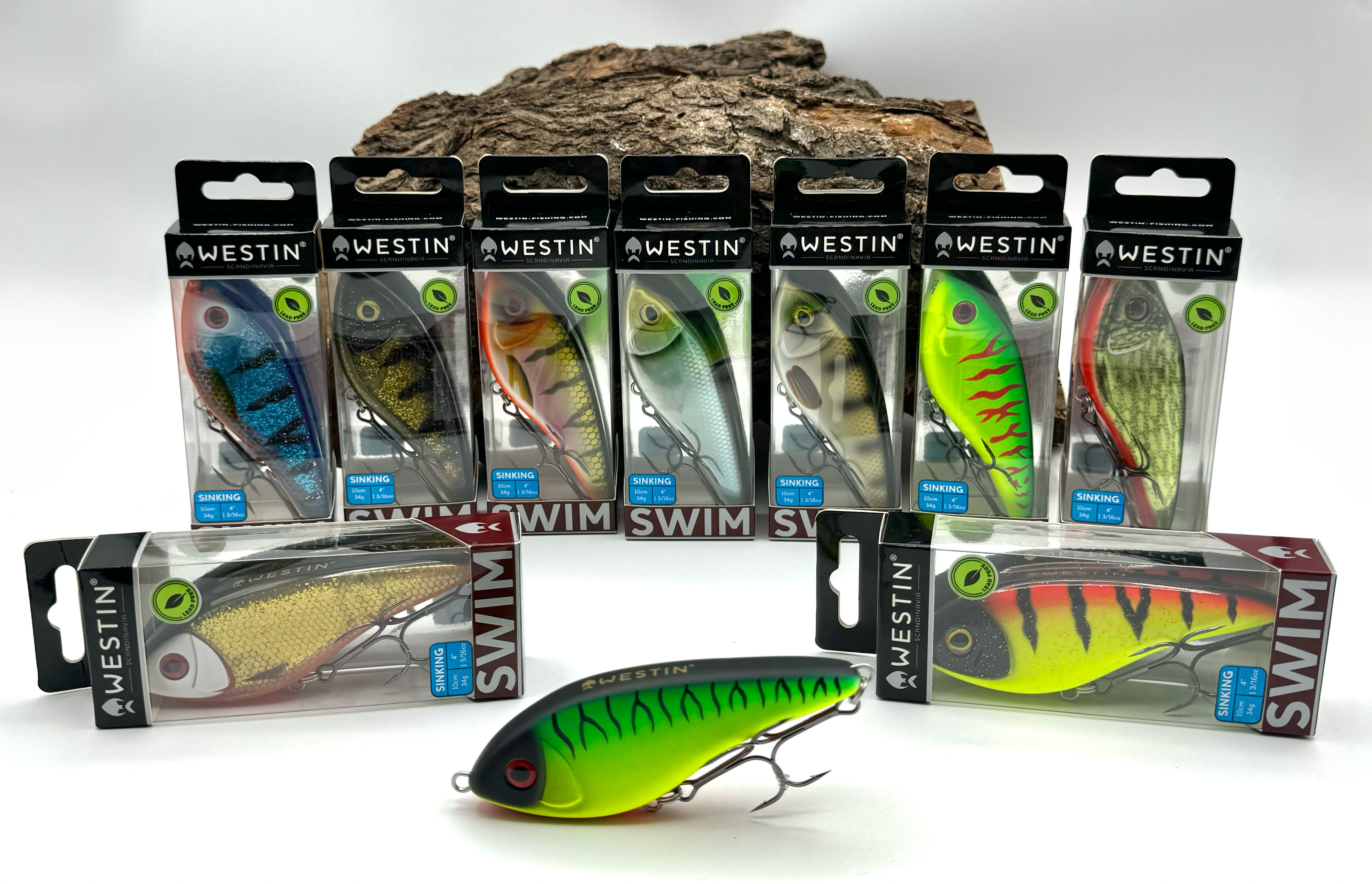 Westin Swim Glidebait 10cm 34g Sinking 21 Farben