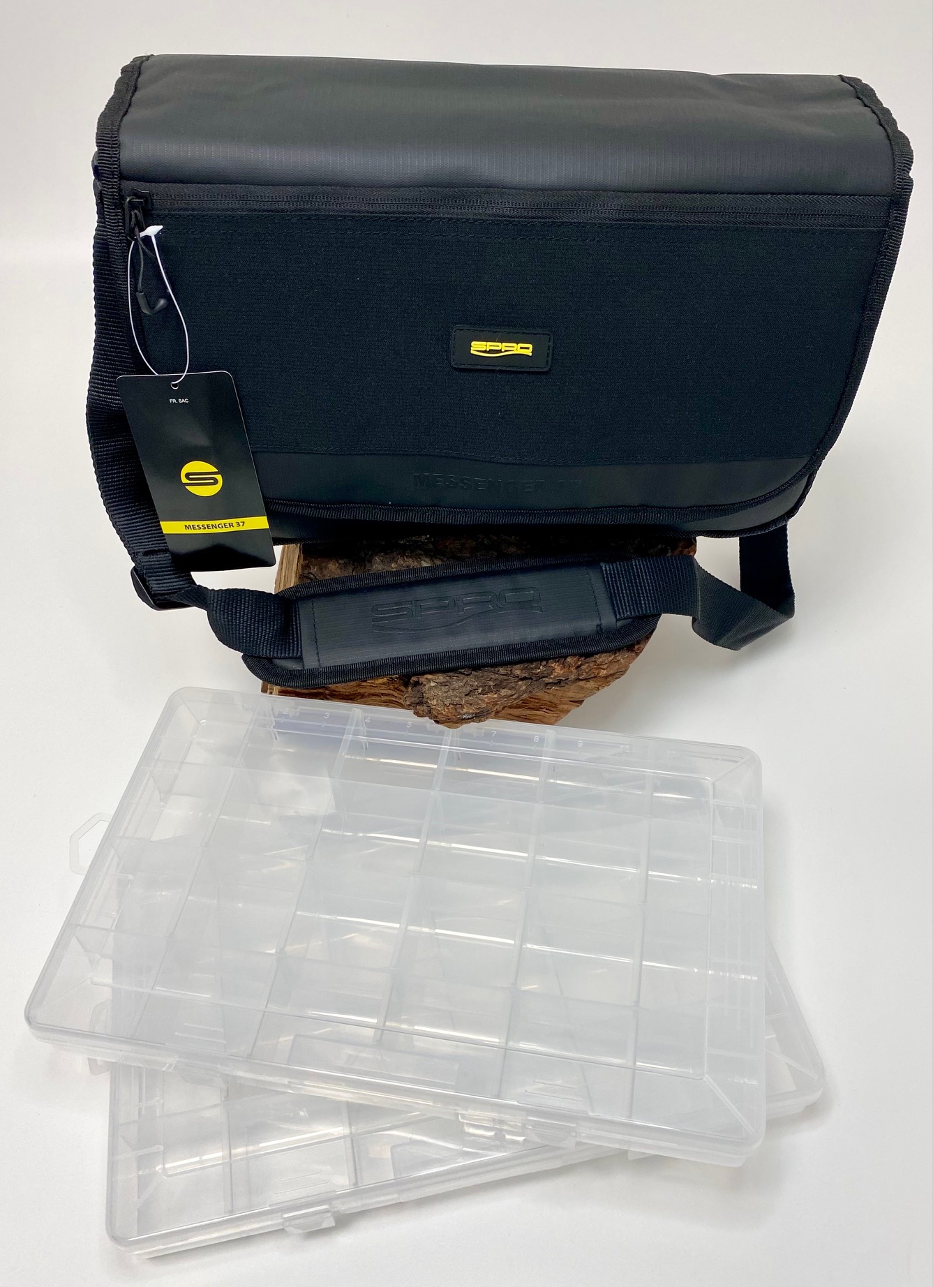 Spro Messenger Bag 37 Angeltasche incl. 2 Boxen