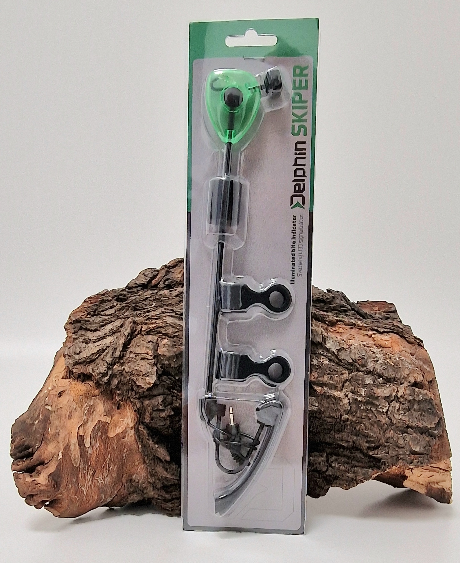 Delphin Bissanzeiger Skiper Swinger Green Grün Pendelbissanzeiger