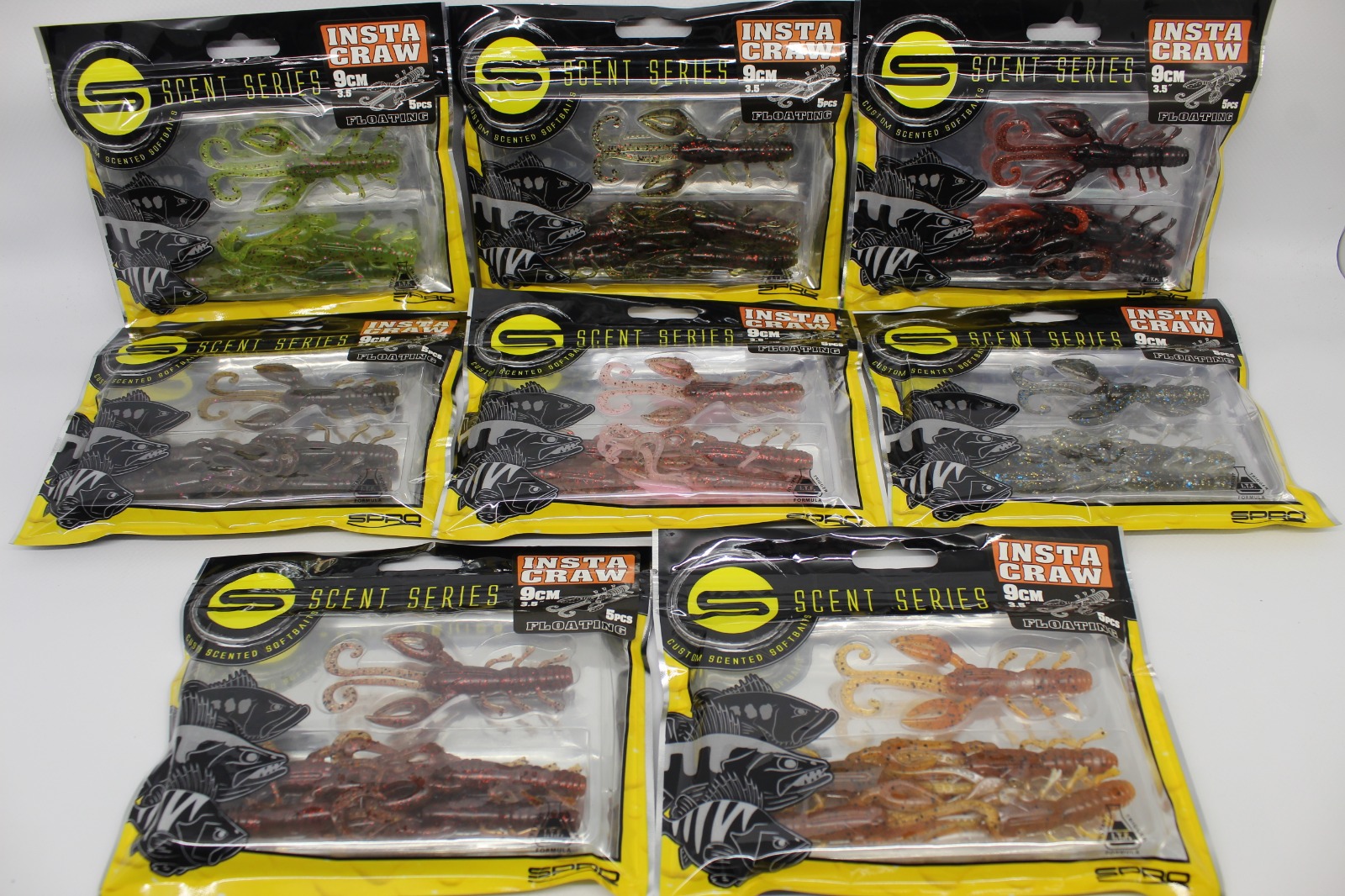 Spro Scent Series Insta Craw 90 9cm 8 Farben SALE
