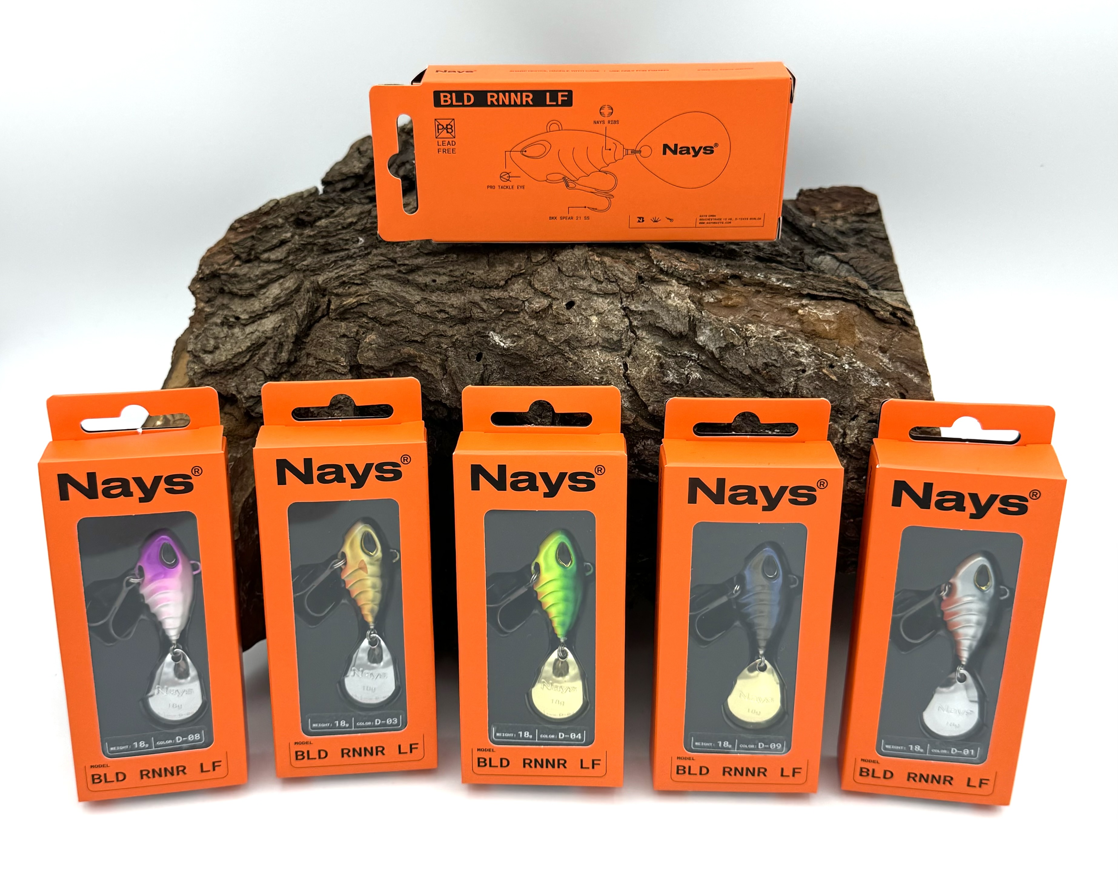 Nays BLD RNNR LF 18g D-01 D-03 D-04 D-08 D-09 Jig Spinner