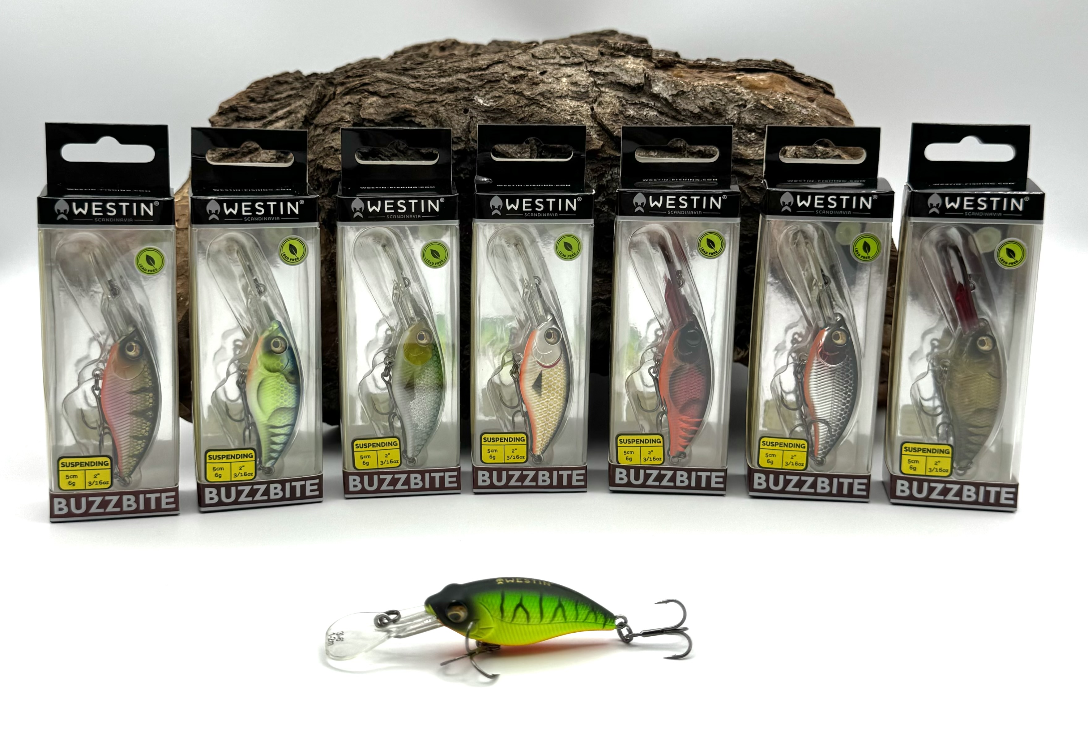 Westin Buzzbite Crankbait 5cm 6g 8 Farben