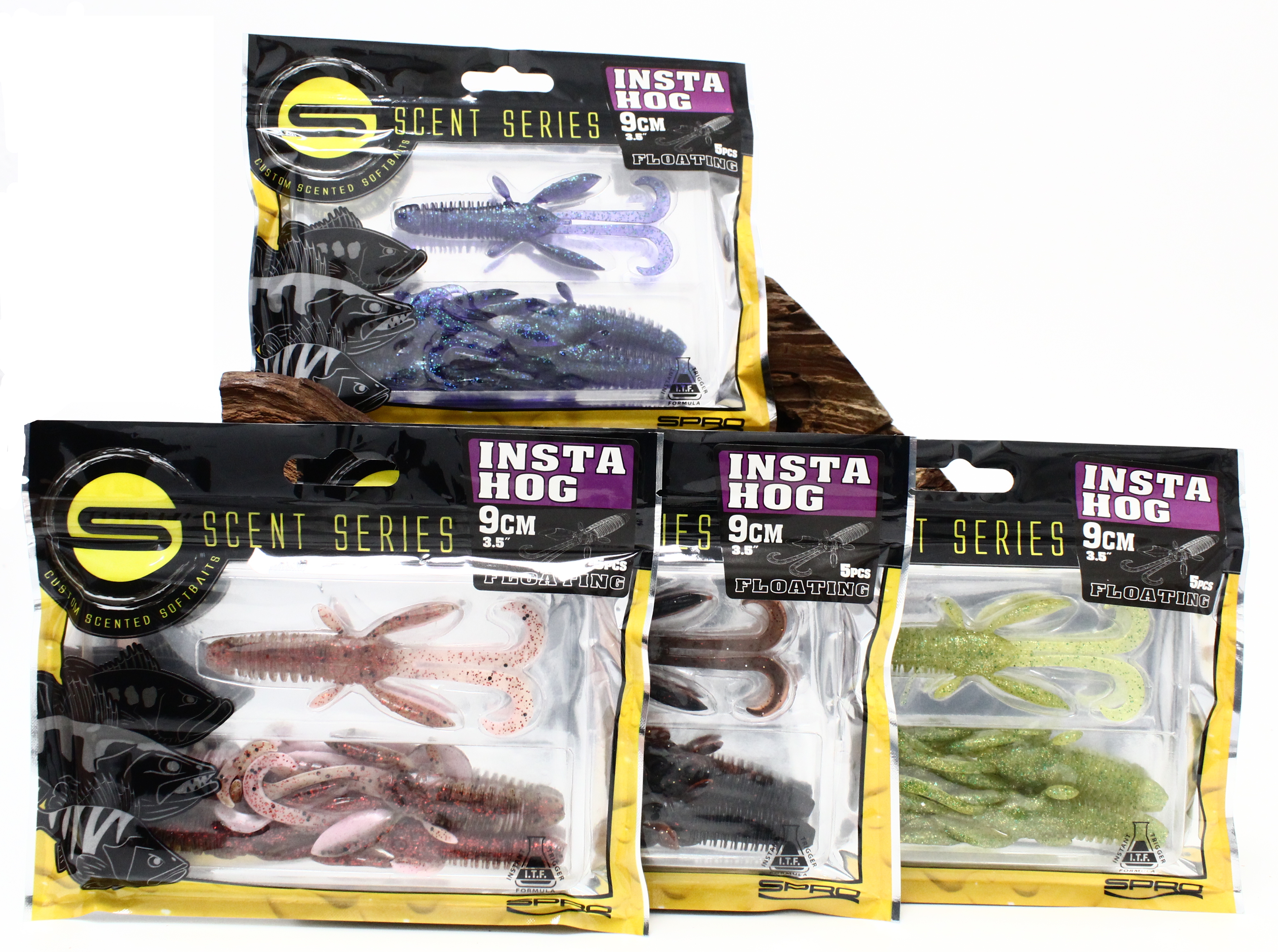 Spro Scent Series Insta Hog 9cm 10 Farben ABVERKAUF