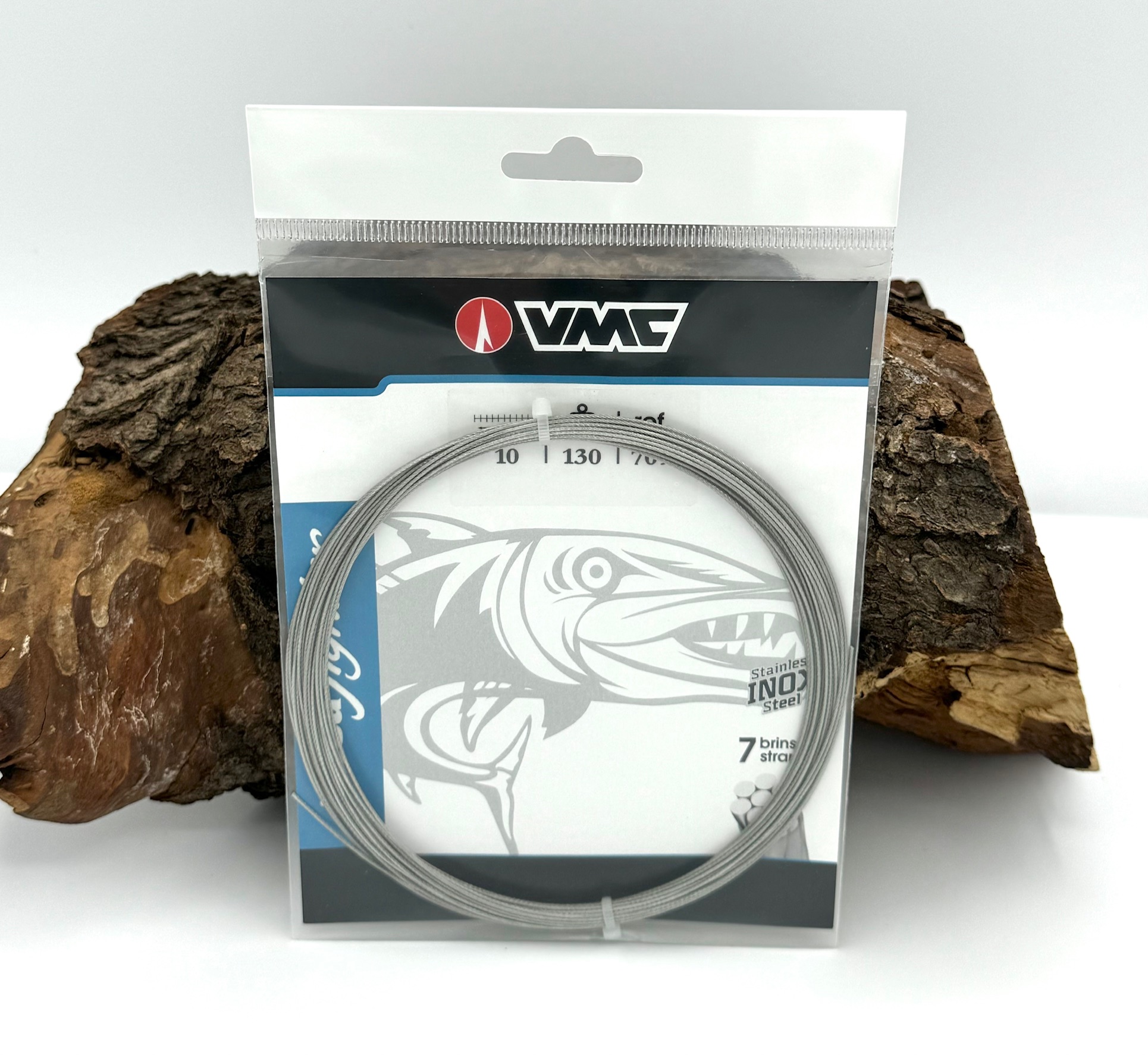 VMC Seafighter Edestahlgeflecht 1x7 Strands 130lbs 10m