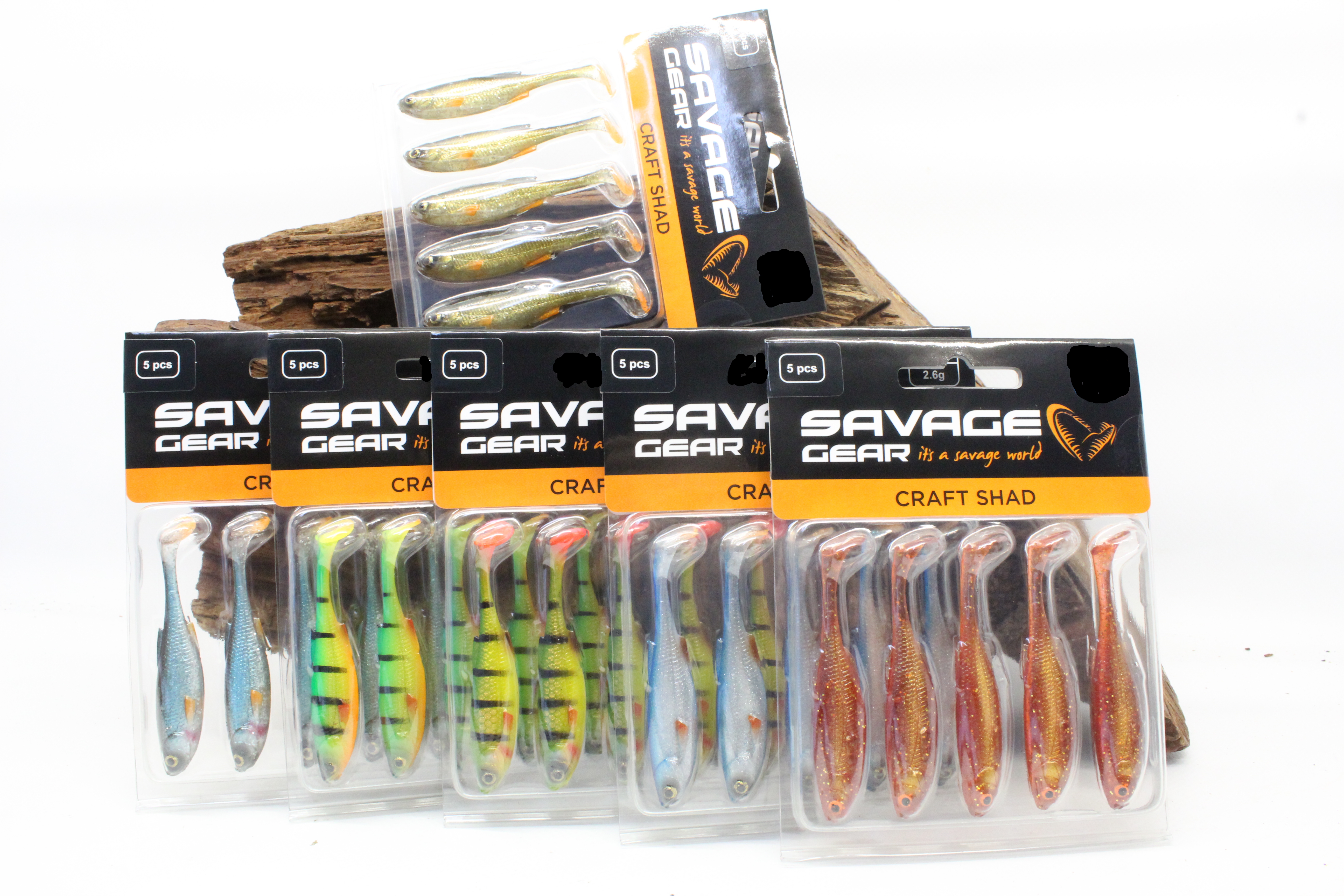 Savage Gear Craft Shad 7,2cm 2,6g 6 Farben